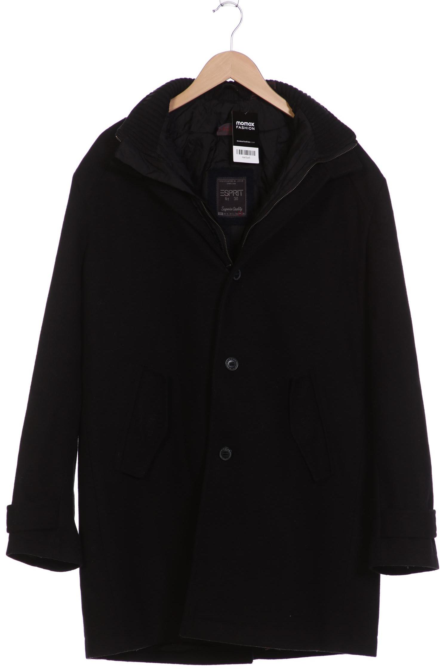

Esprit Herren Mantel, schwarz, Gr. 56