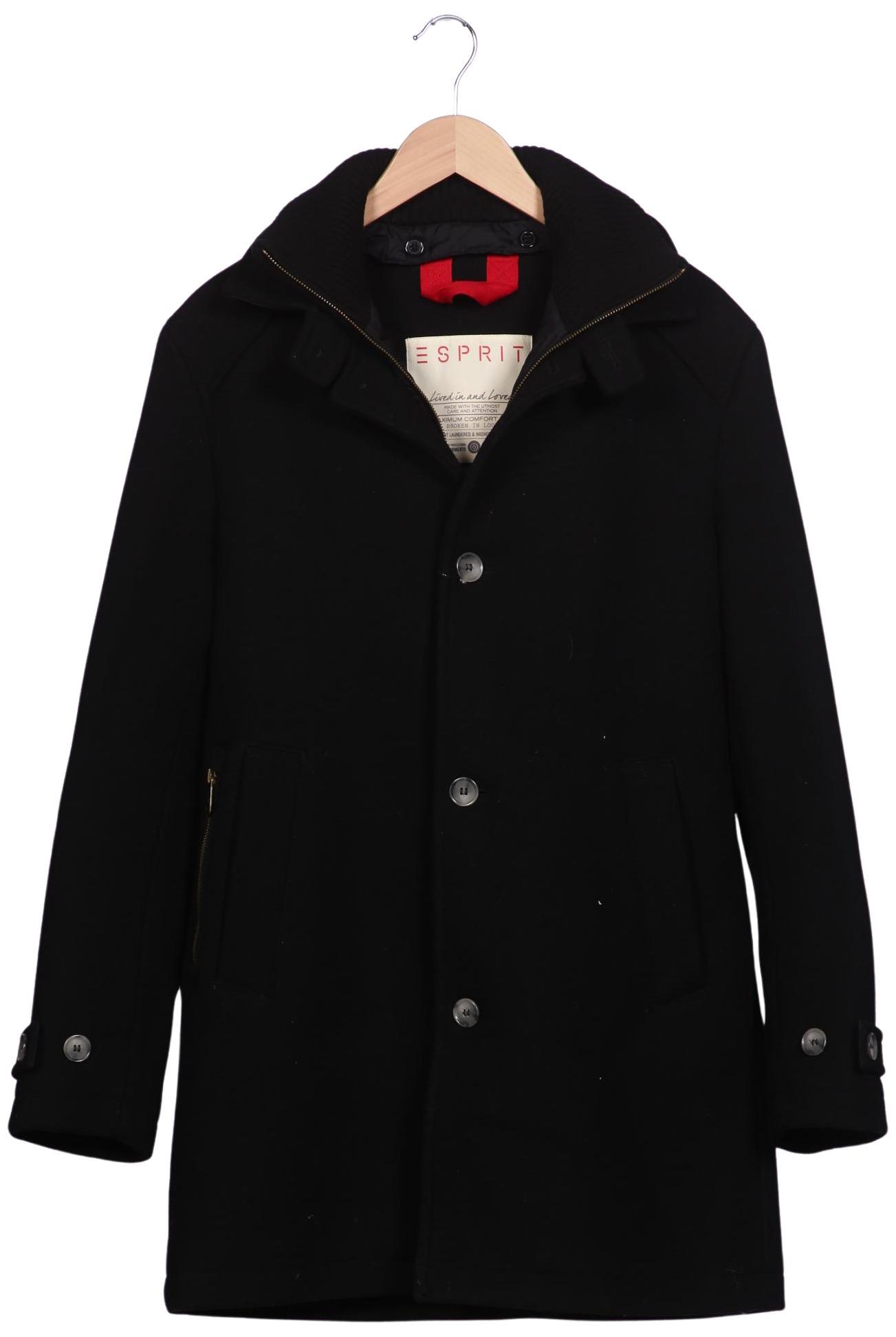 

Esprit Herren Mantel, schwarz, Gr. 52