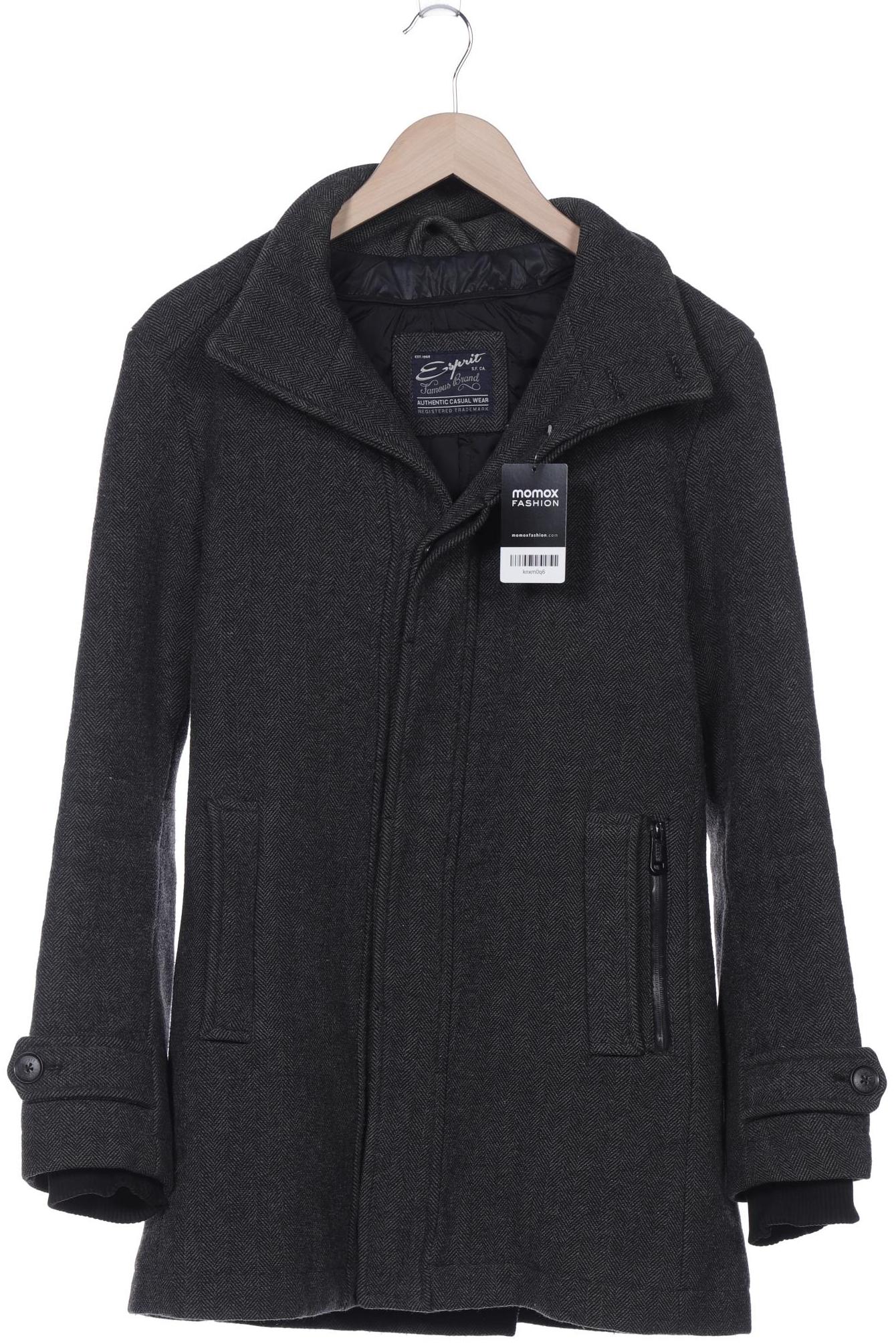 

Esprit Herren Mantel, grau, Gr. 46