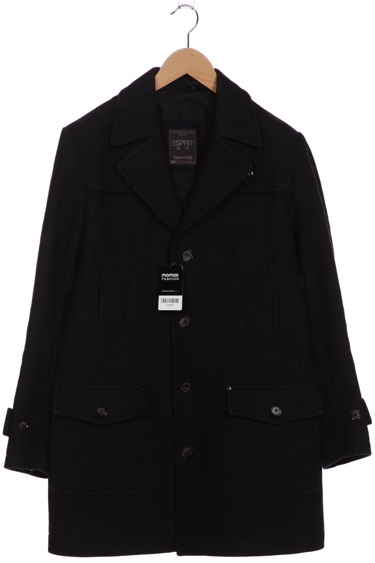 

Esprit Herren Mantel, schwarz, Gr. 48