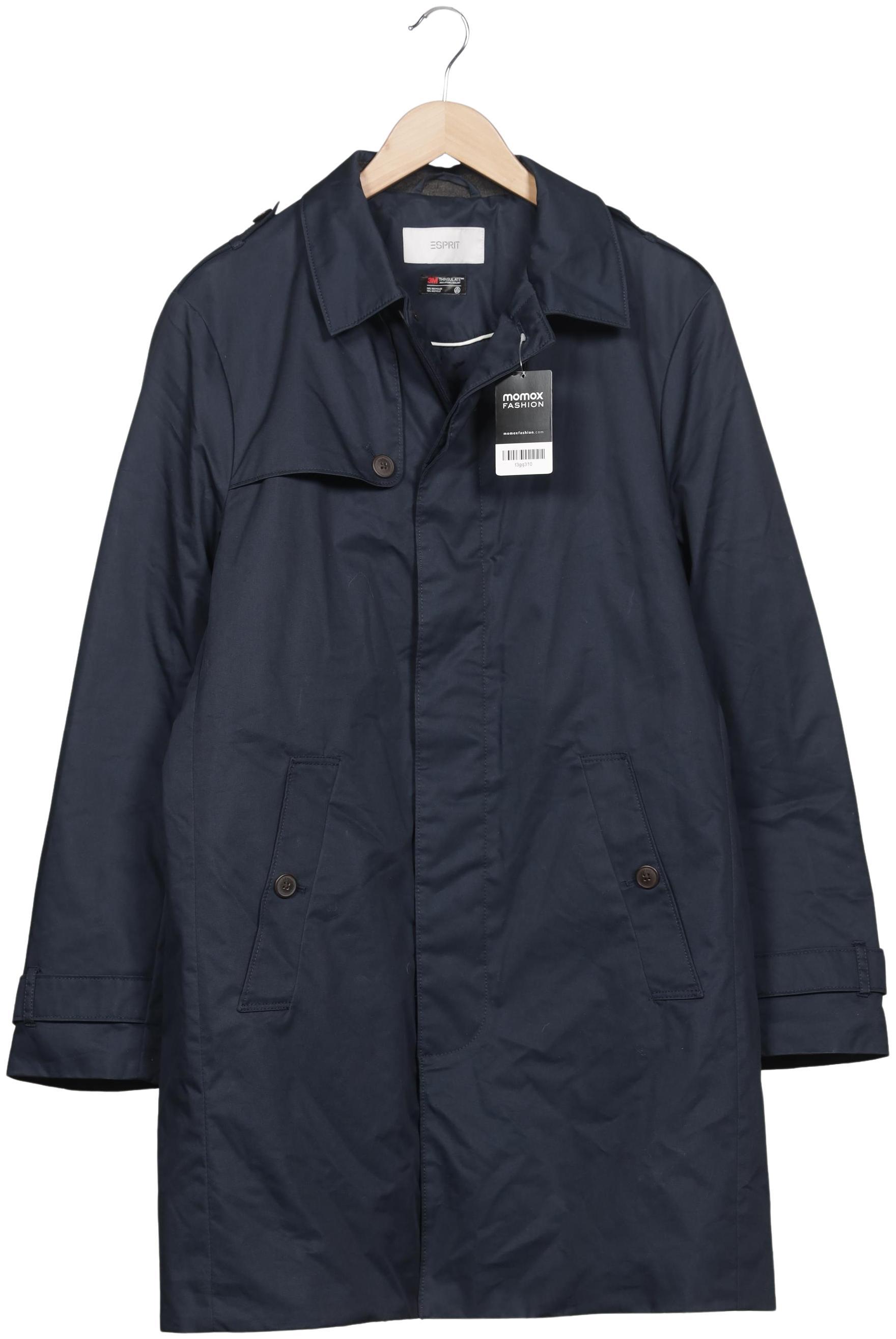 

Esprit Herren Mantel, marineblau, Gr. 50