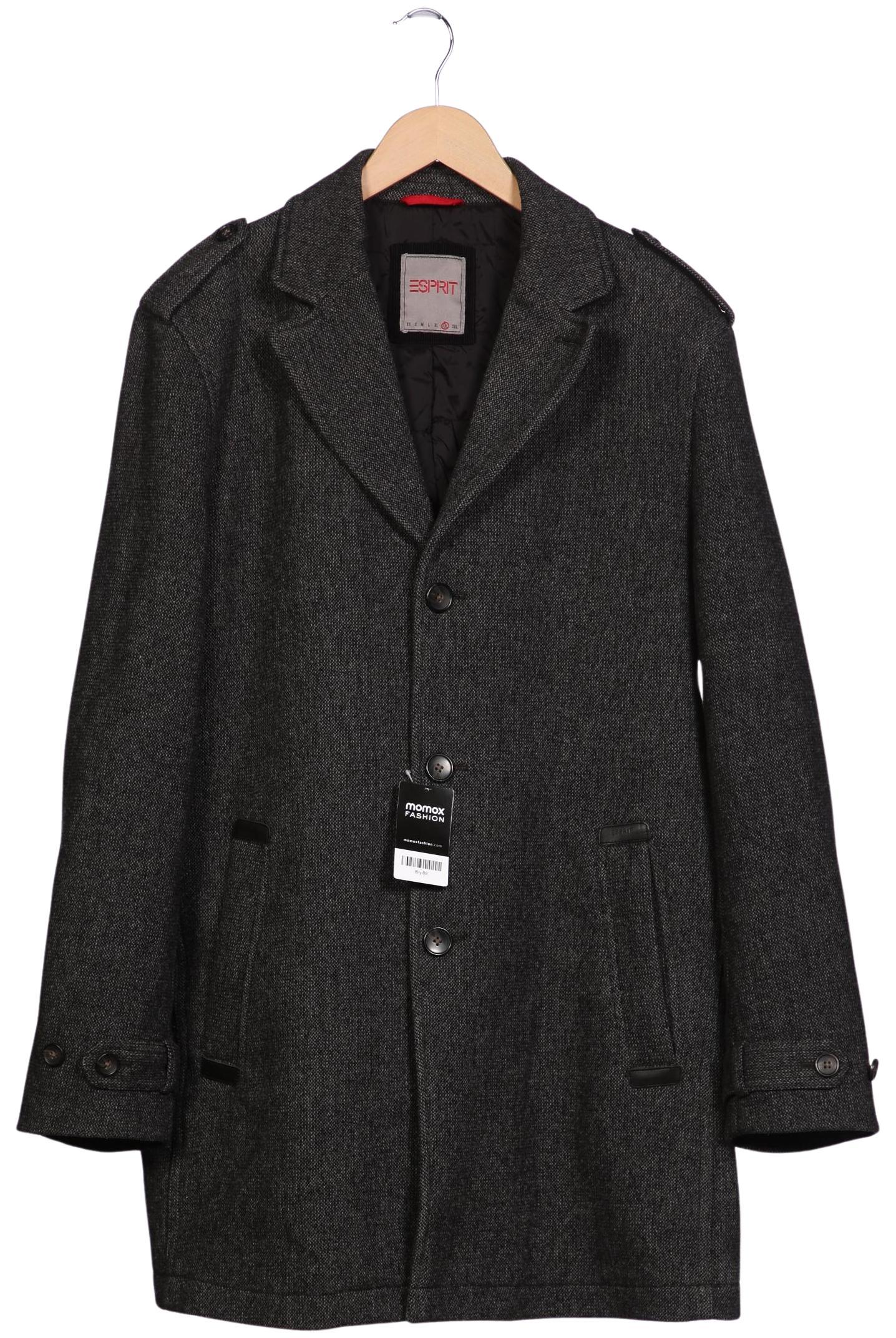 

Esprit Herren Mantel, grau, Gr. 56