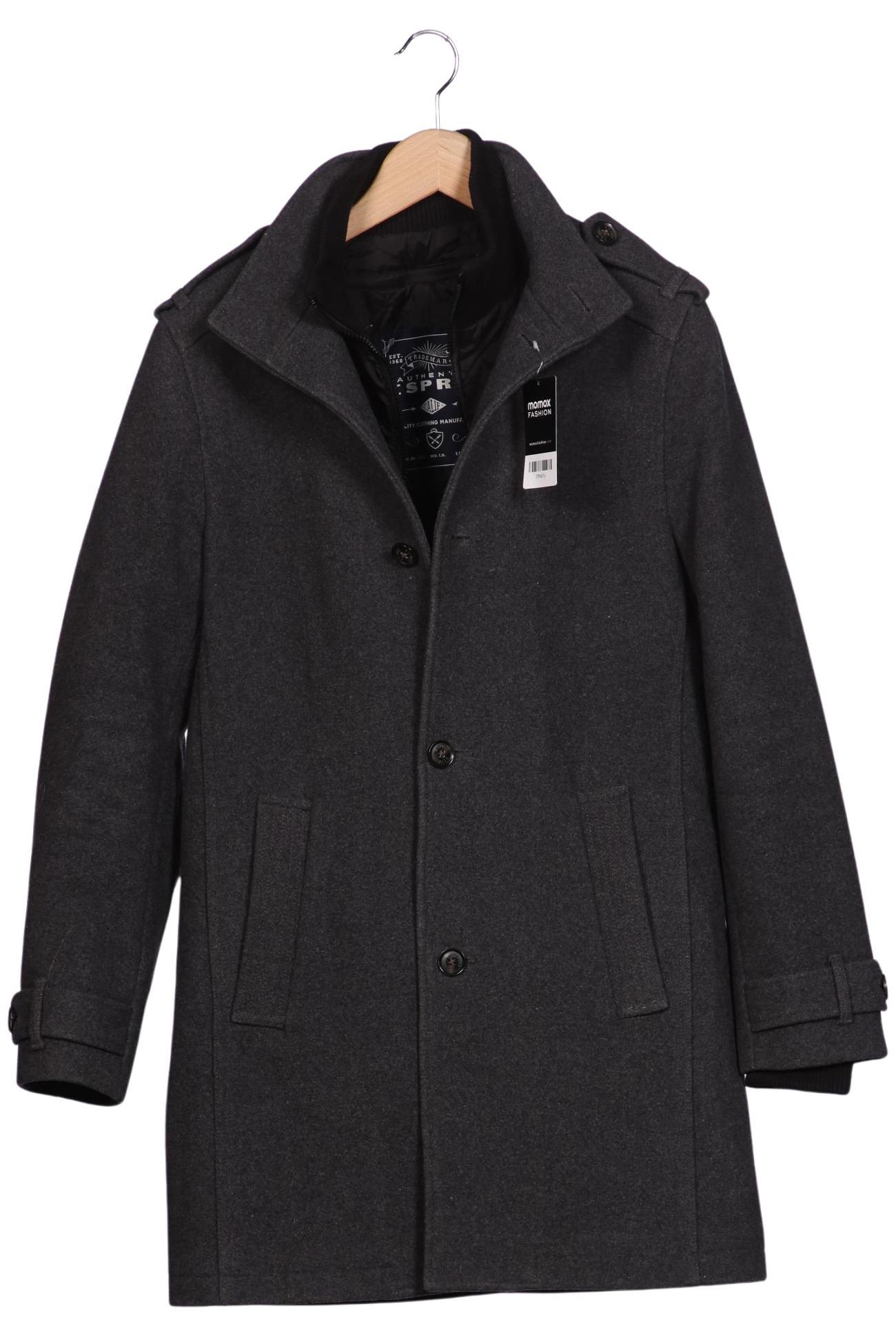 

Esprit Herren Mantel, grau, Gr. 46