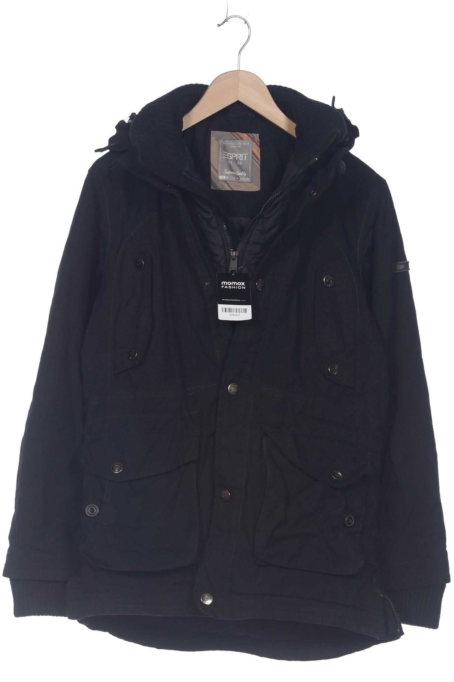 

Esprit Herren Mantel, schwarz, Gr. 52