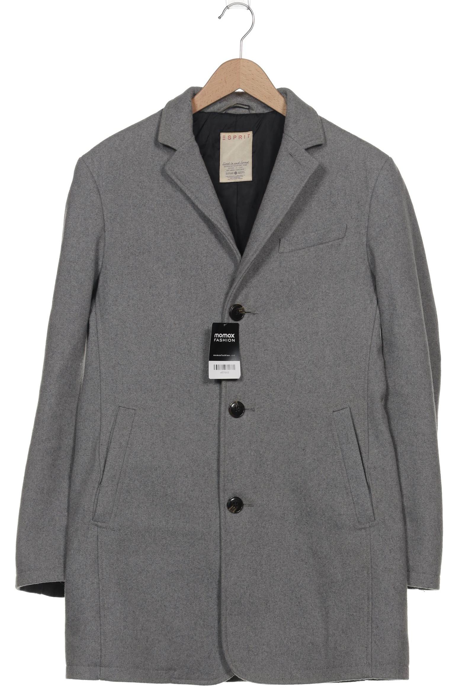 

Esprit Herren Mantel, grau, Gr. 48