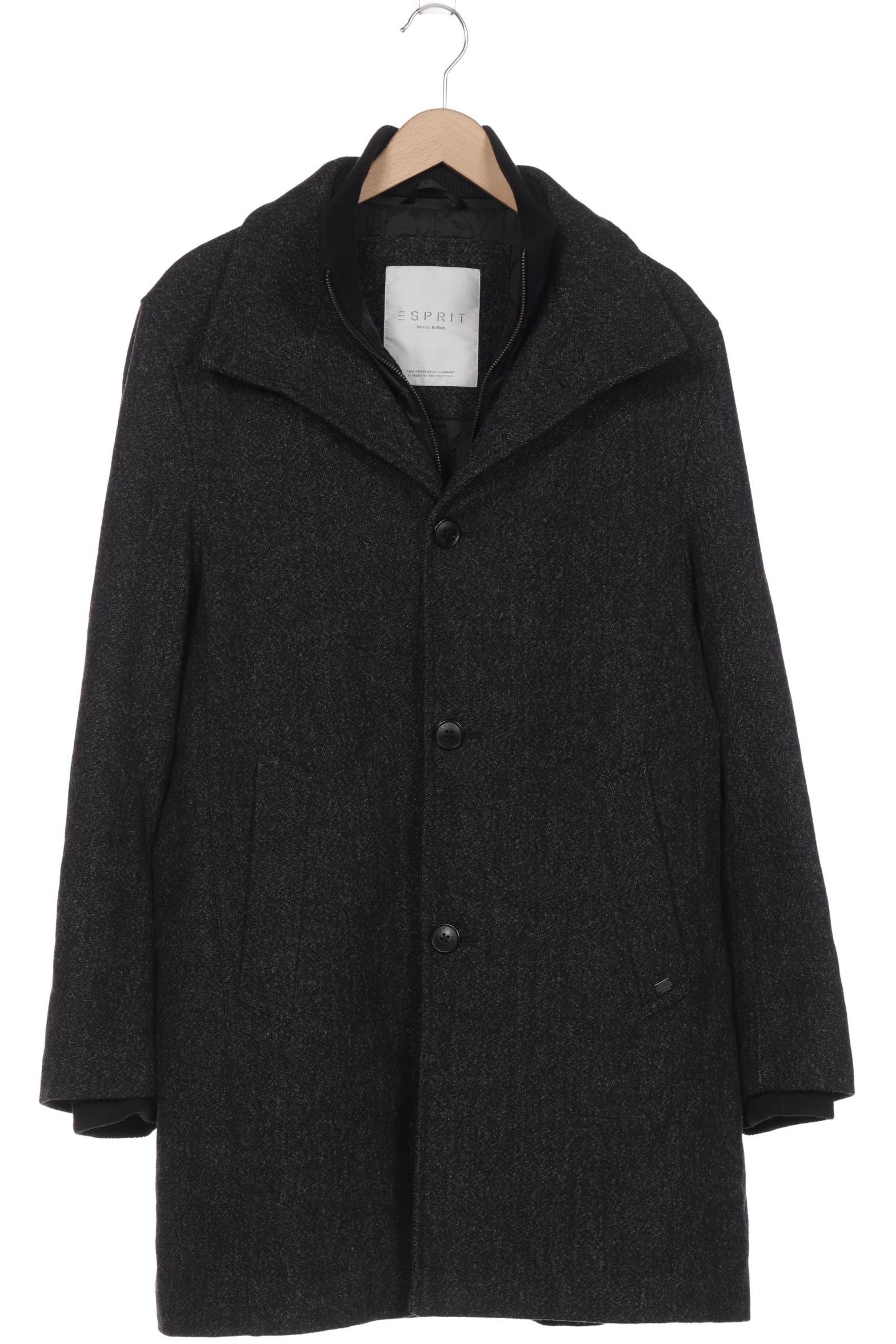 

Esprit Herren Mantel, schwarz, Gr. 52