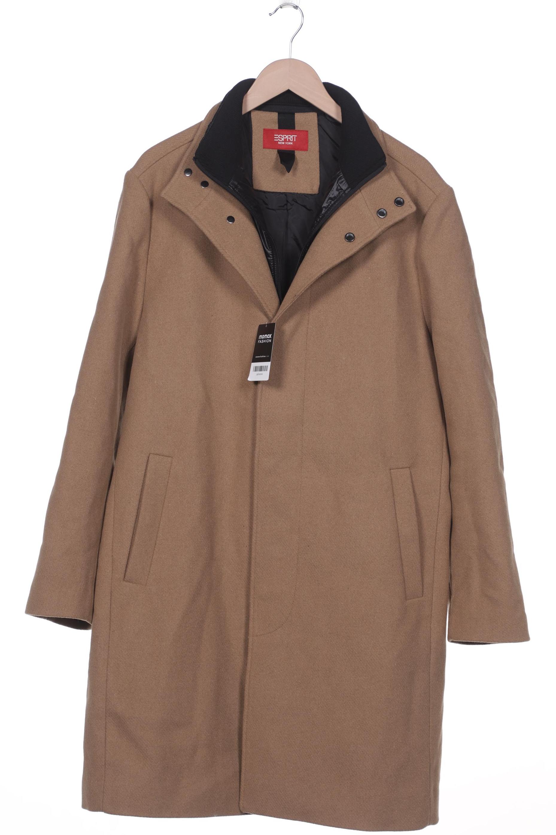 

Esprit Herren Mantel, beige, Gr. 54