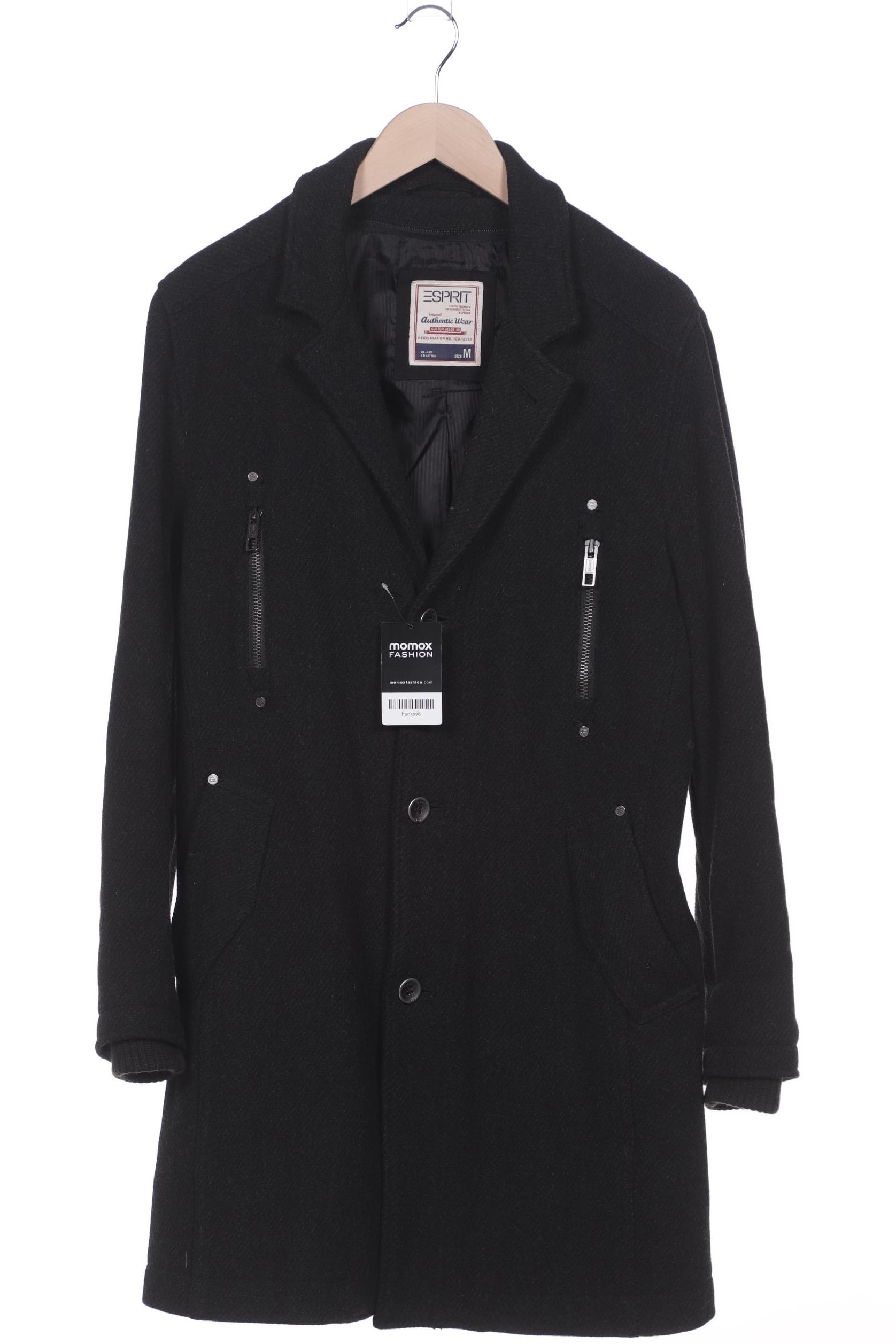 

Esprit Herren Mantel, schwarz, Gr. 48