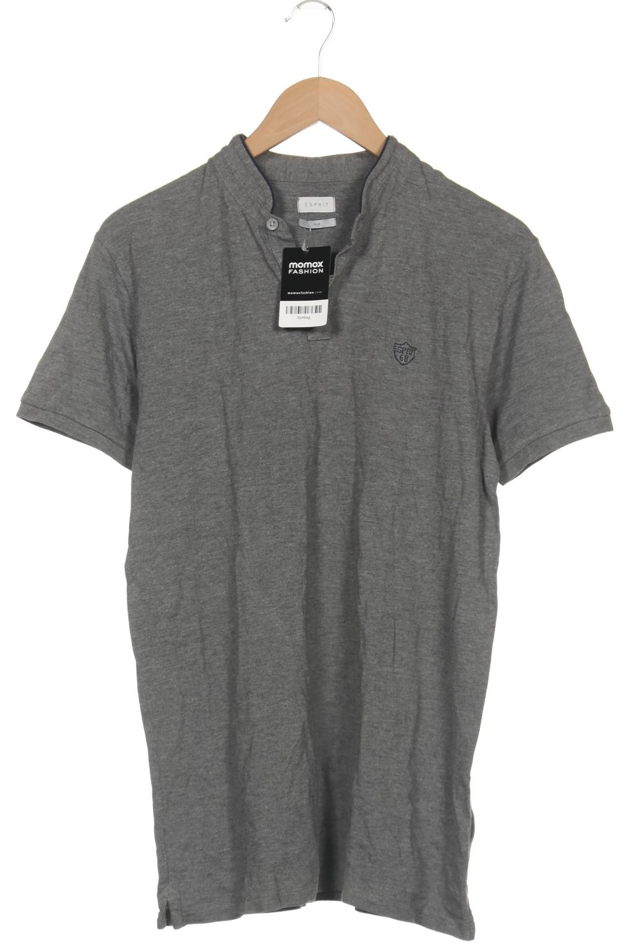 

Esprit Herren Poloshirt, grau, Gr. 52