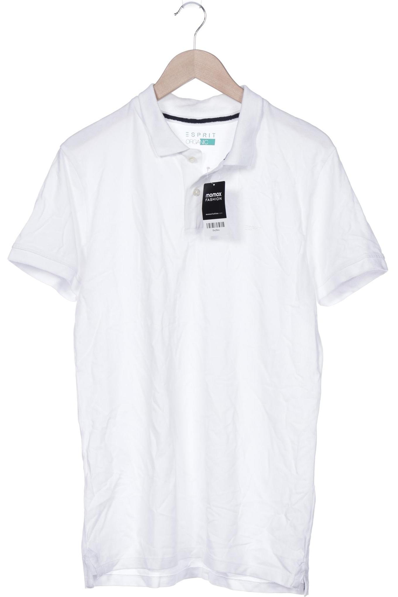 

Esprit Herren Poloshirt, weiß, Gr. 52
