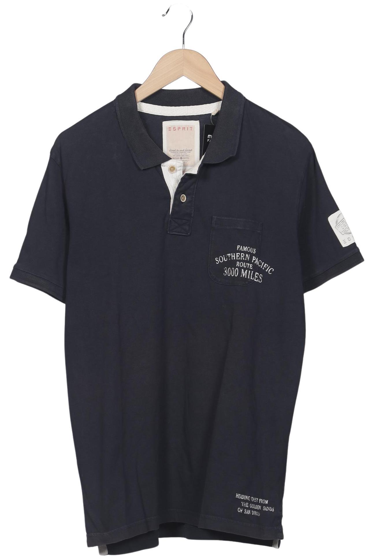 

Esprit Herren Poloshirt, marineblau, Gr. 52