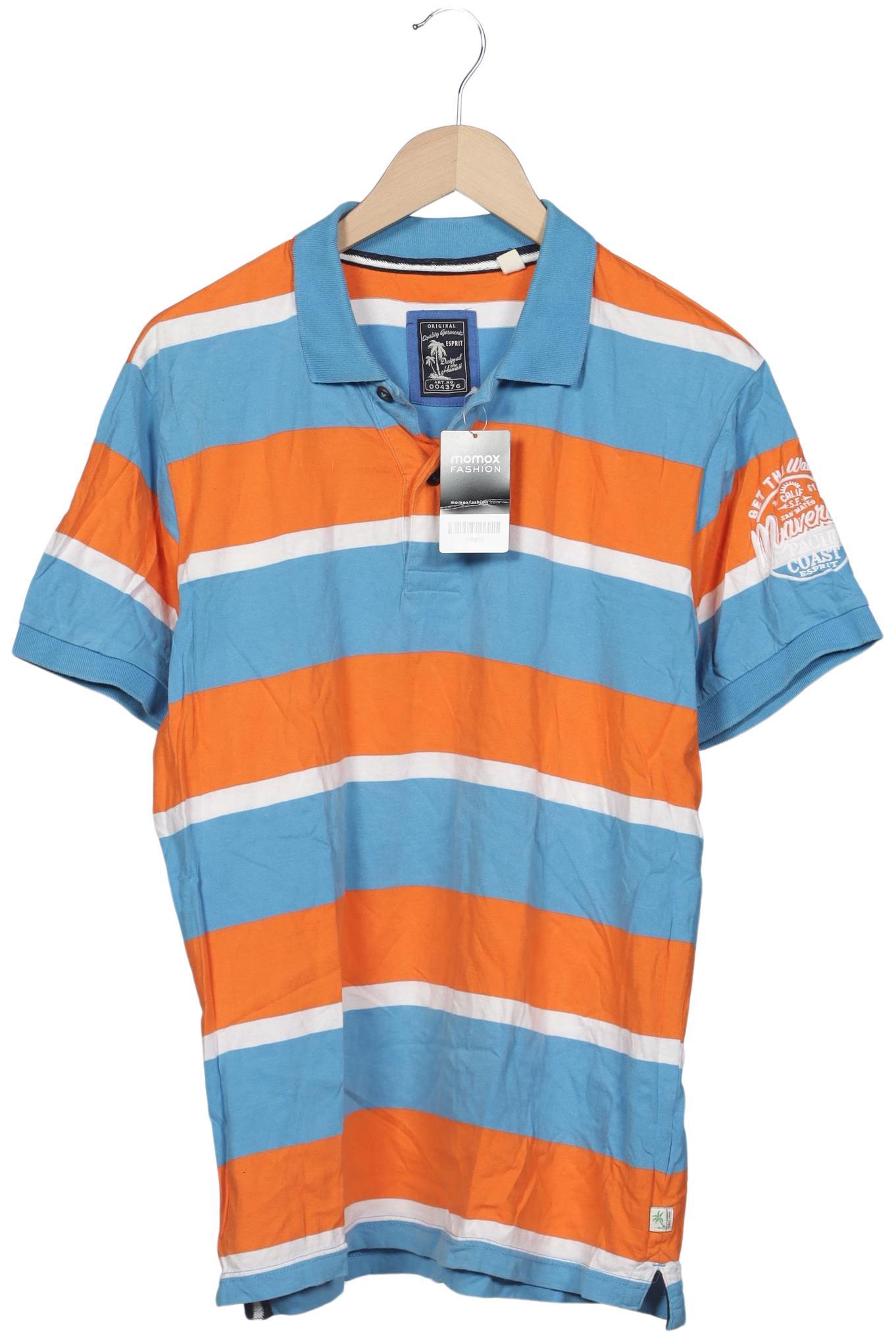 

Esprit Herren Poloshirt, blau, Gr. 54