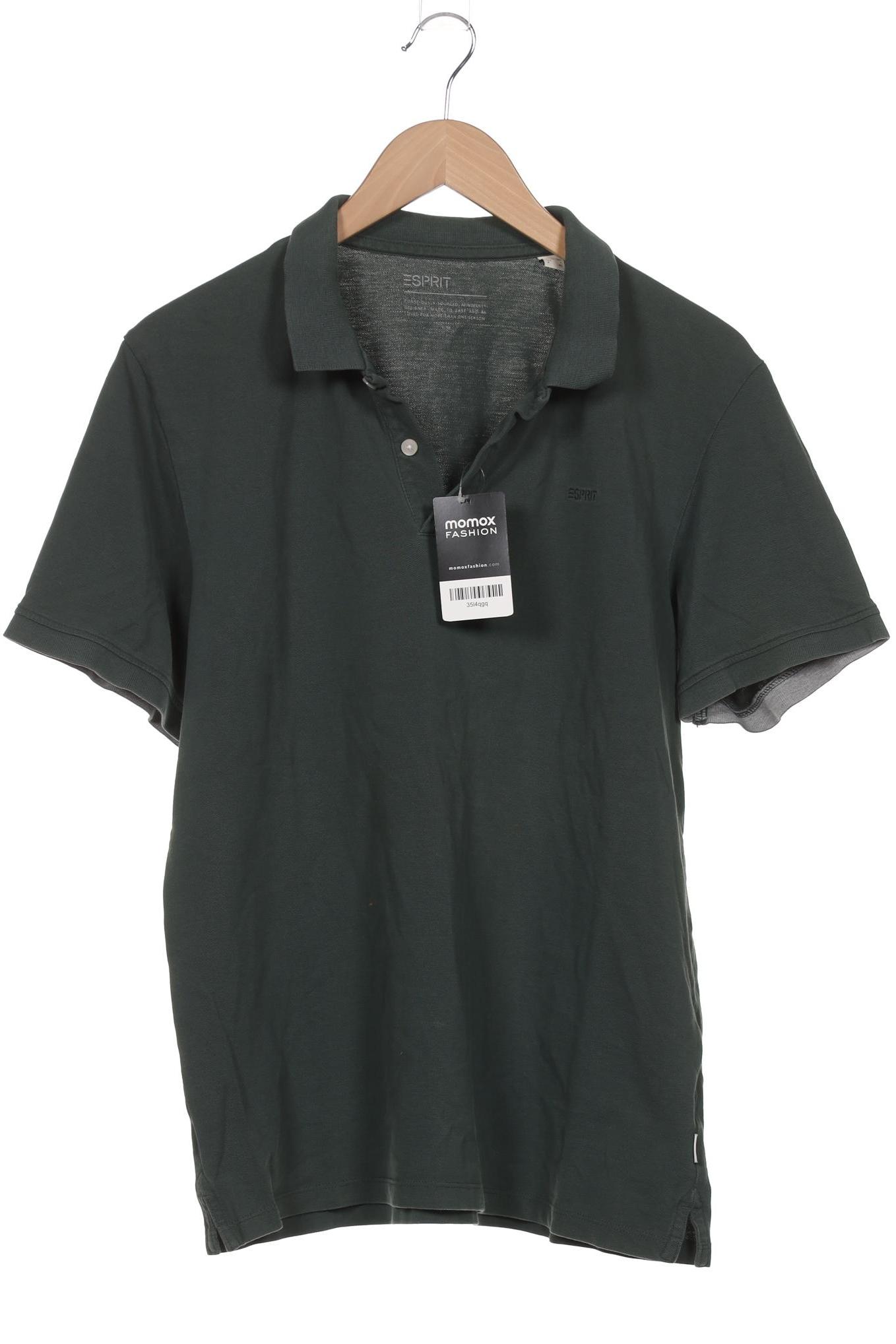

Esprit Herren Poloshirt, grün, Gr. 52