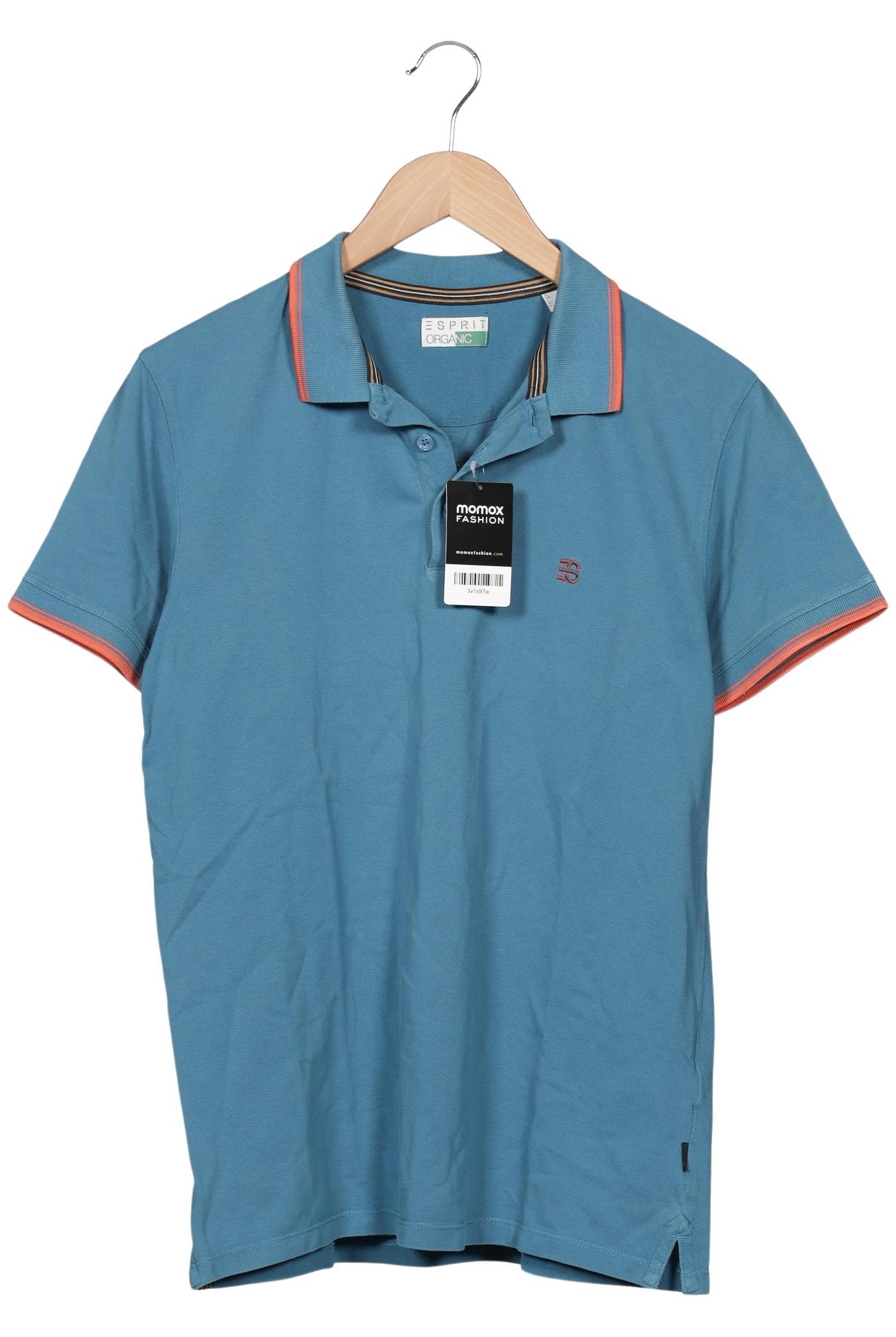 

Esprit Herren Poloshirt, türkis, Gr. 48