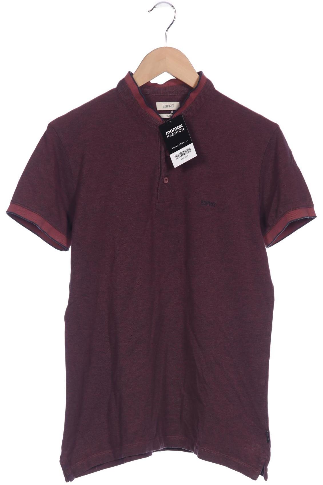 

Esprit Herren Poloshirt, bordeaux, Gr. 48