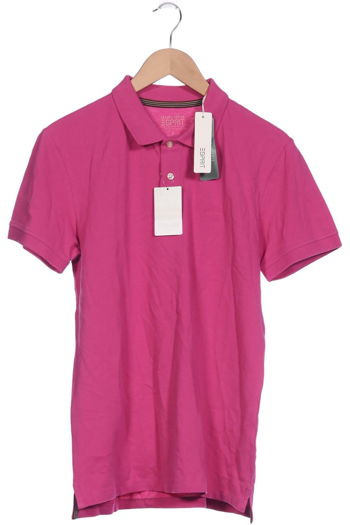 

Esprit Herren Poloshirt, pink, Gr. 52