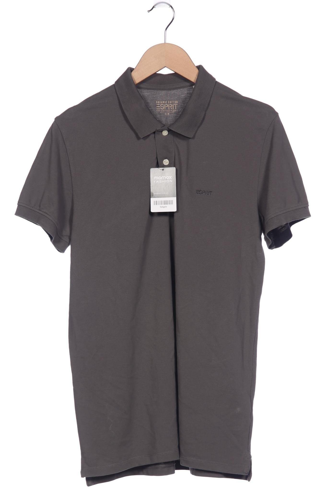 

Esprit Herren Poloshirt, grau, Gr. 52