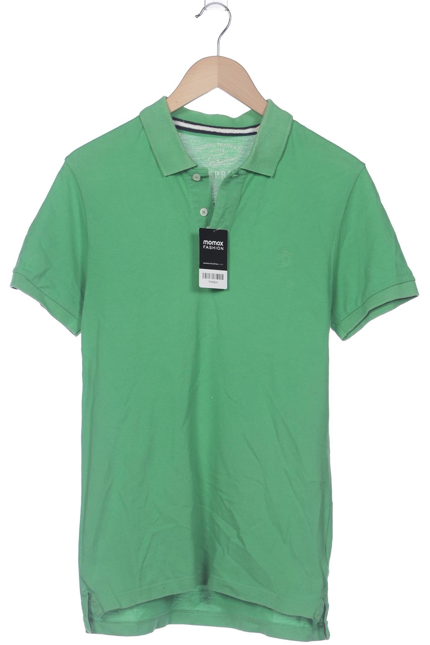 

Esprit Herren Poloshirt, grün, Gr. 48