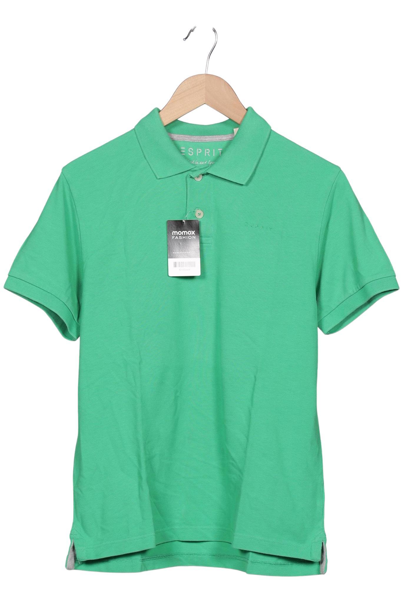 

Esprit Herren Poloshirt, grün, Gr. 48