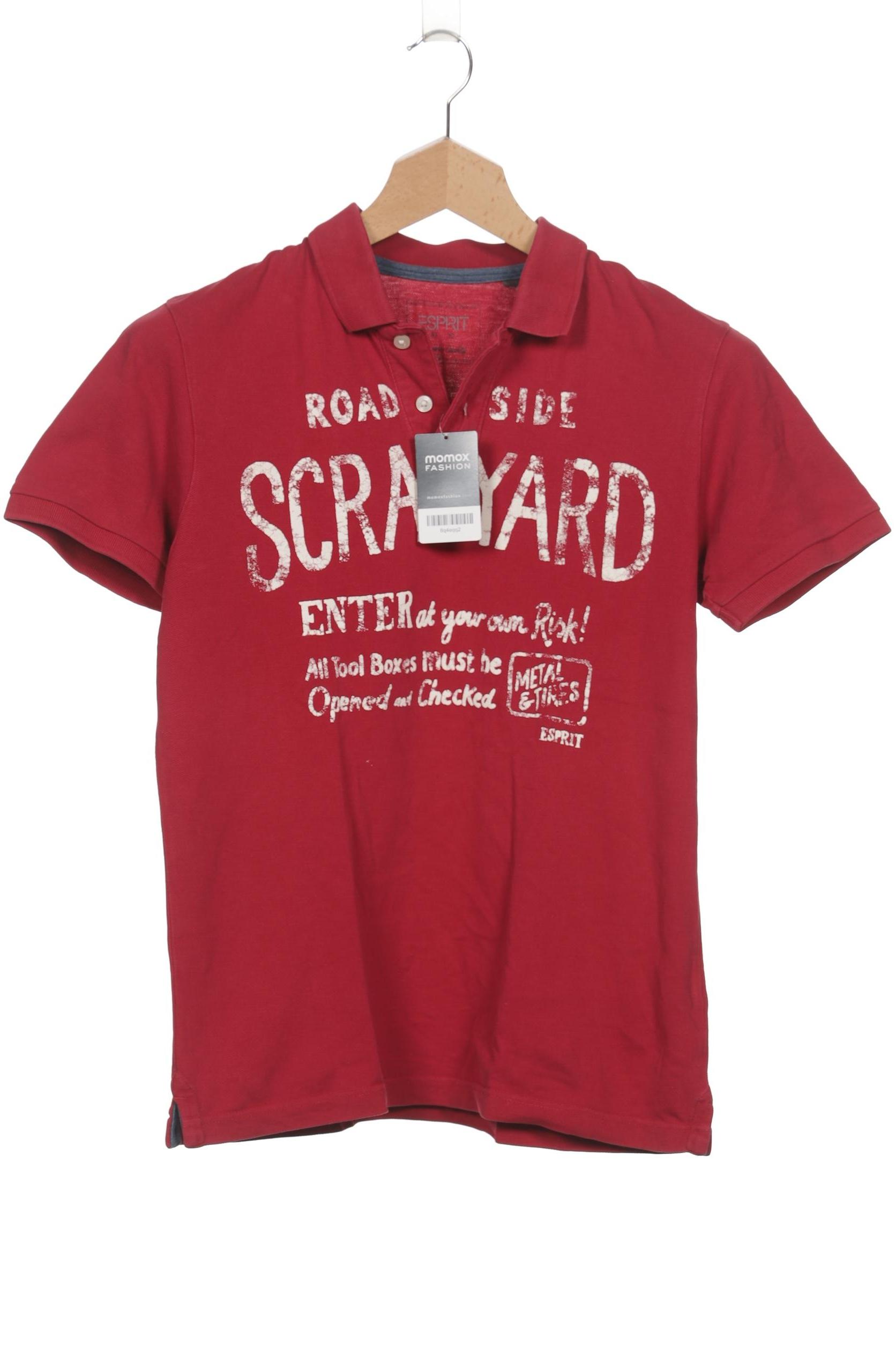 

Esprit Herren Poloshirt, rot, Gr. 48