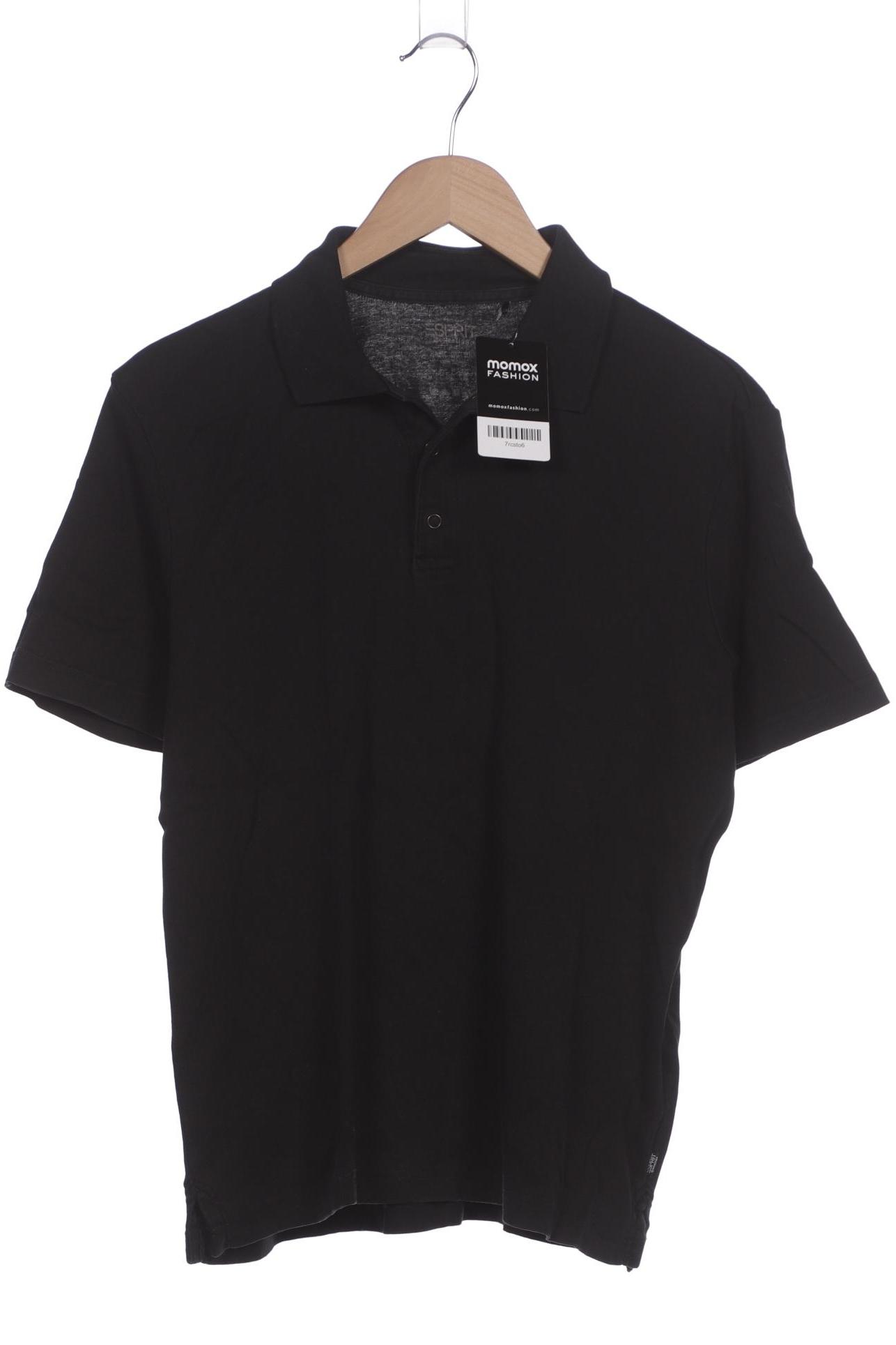 

Esprit Herren Poloshirt, schwarz, Gr. 48