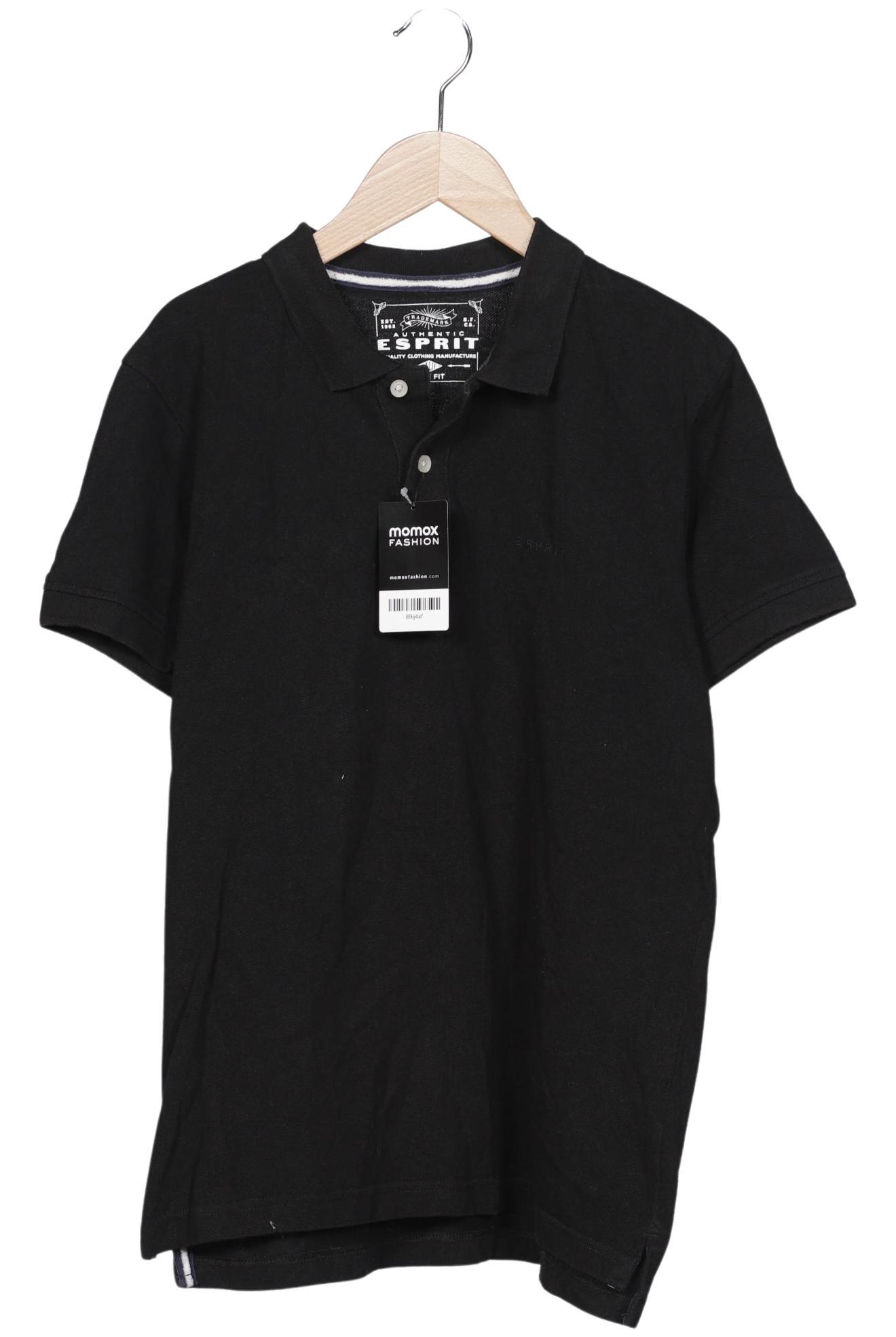 

Esprit Herren Poloshirt, schwarz, Gr. 48