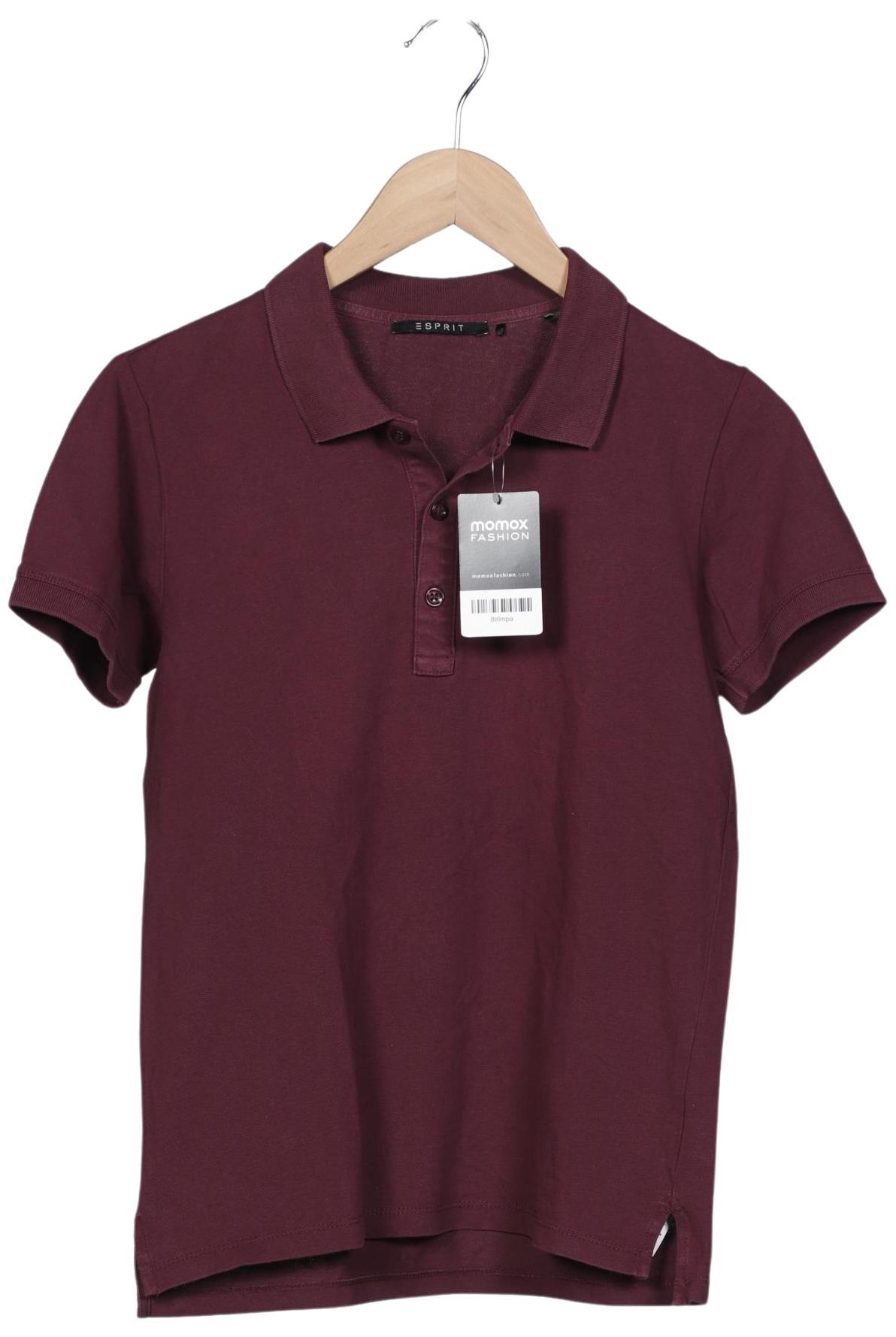 

Esprit Herren Poloshirt, bordeaux, Gr. 44
