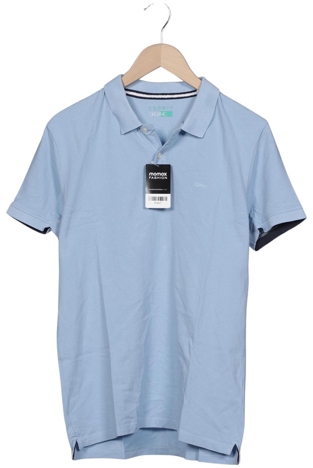 

Esprit Herren Poloshirt, blau, Gr. 52