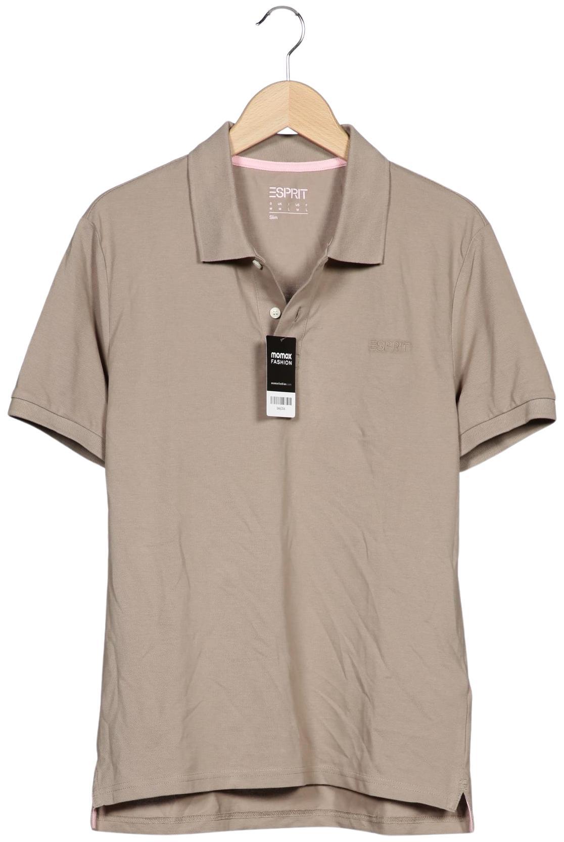 

Esprit Herren Poloshirt, beige, Gr. 48