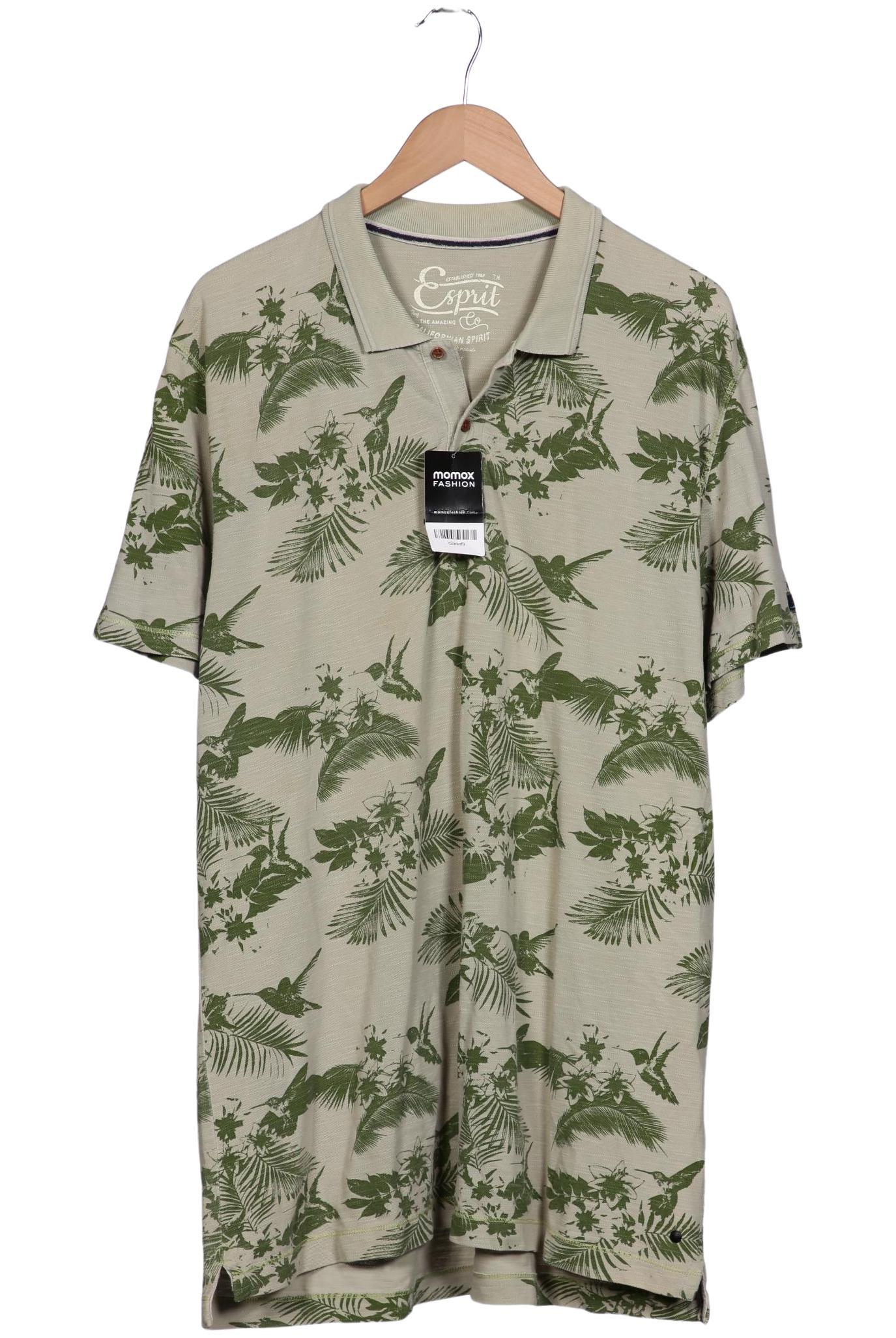 

Esprit Herren Poloshirt, grün, Gr. 56