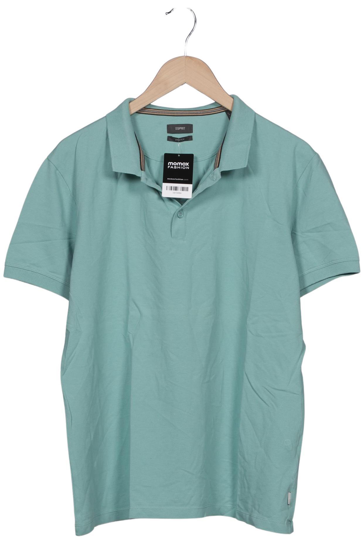 

Esprit Herren Poloshirt, türkis, Gr. 54