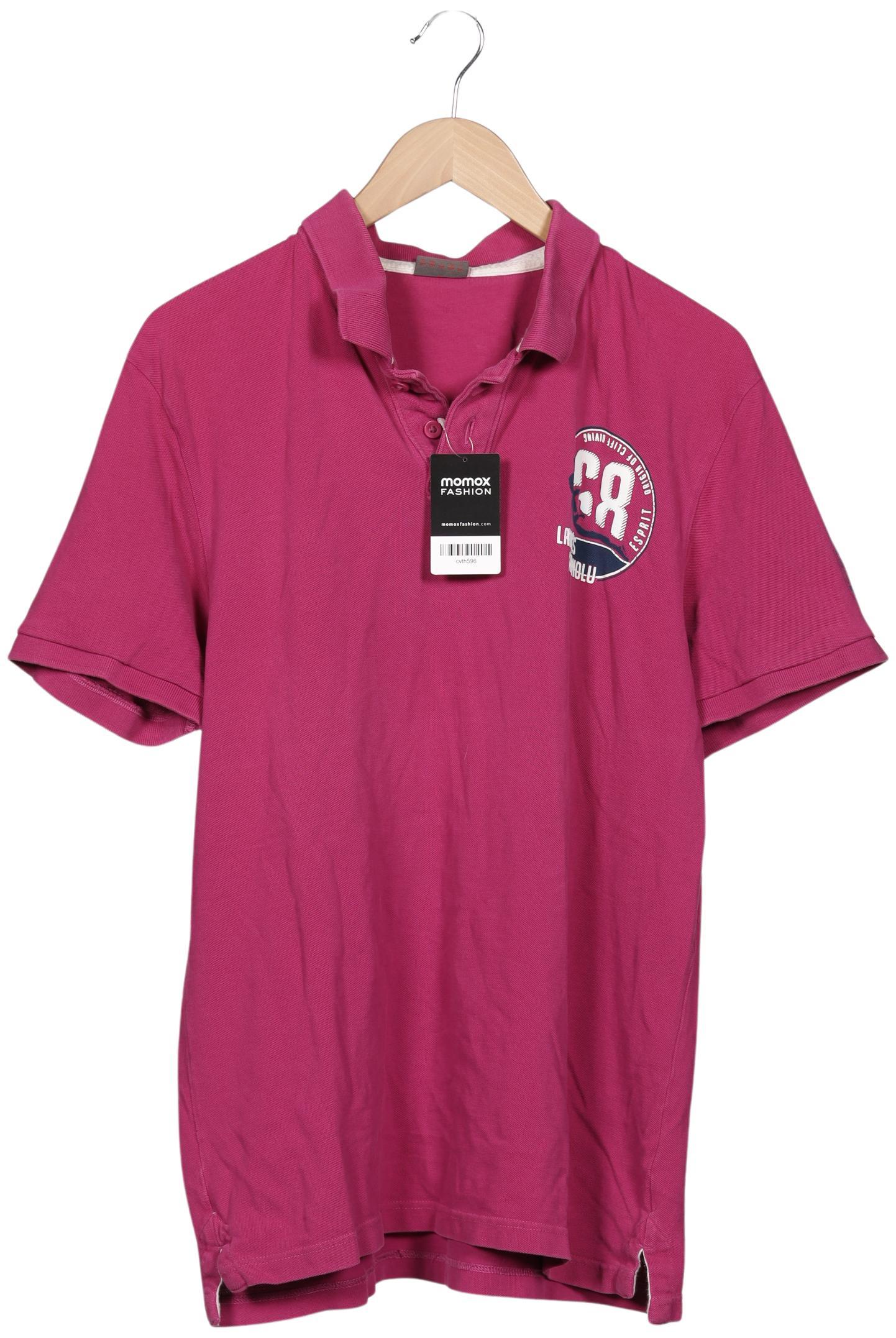 Thumbnail - Esprit Herren Poloshirt, pink, Gr. 56