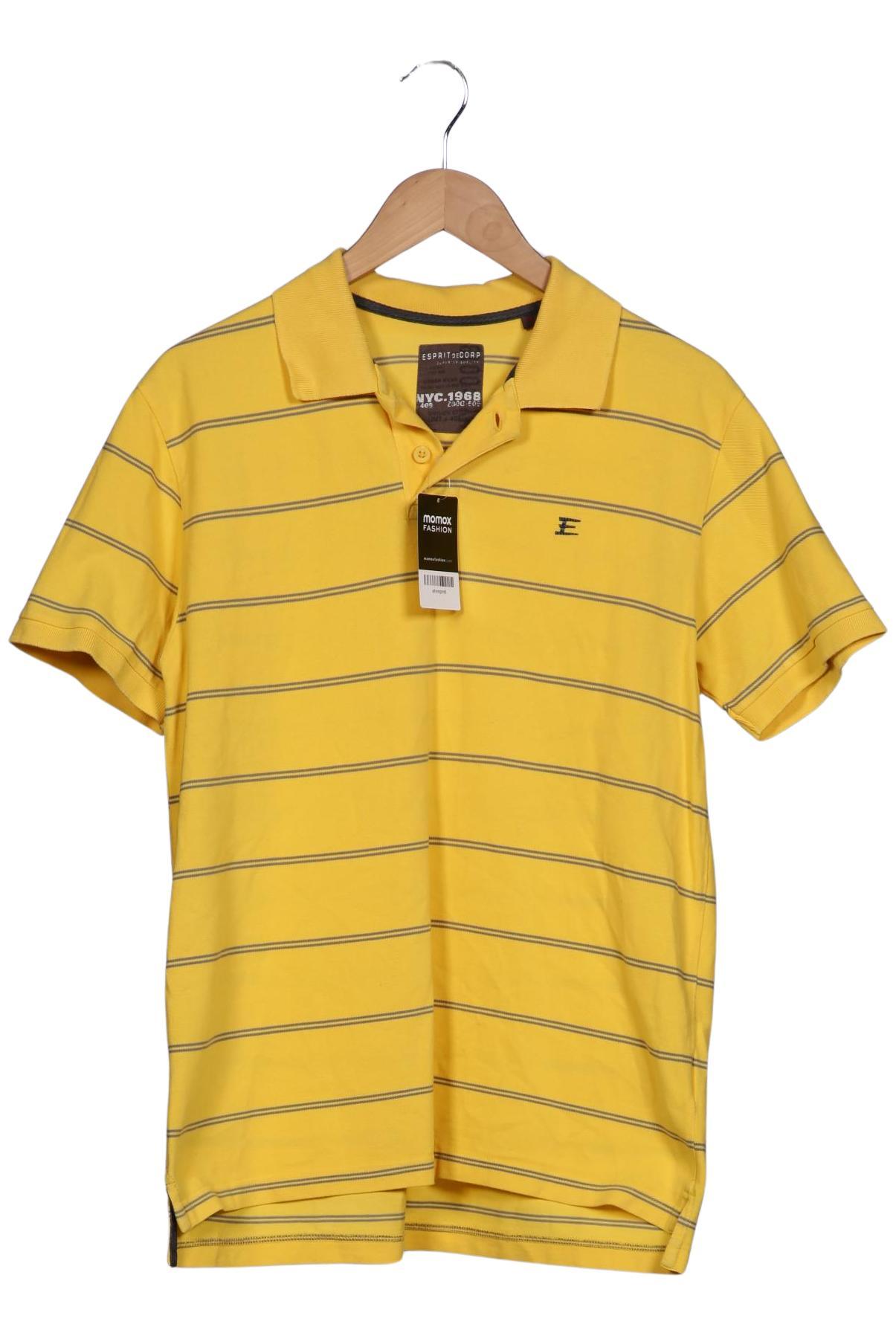 

Esprit Herren Poloshirt, gelb, Gr. 52
