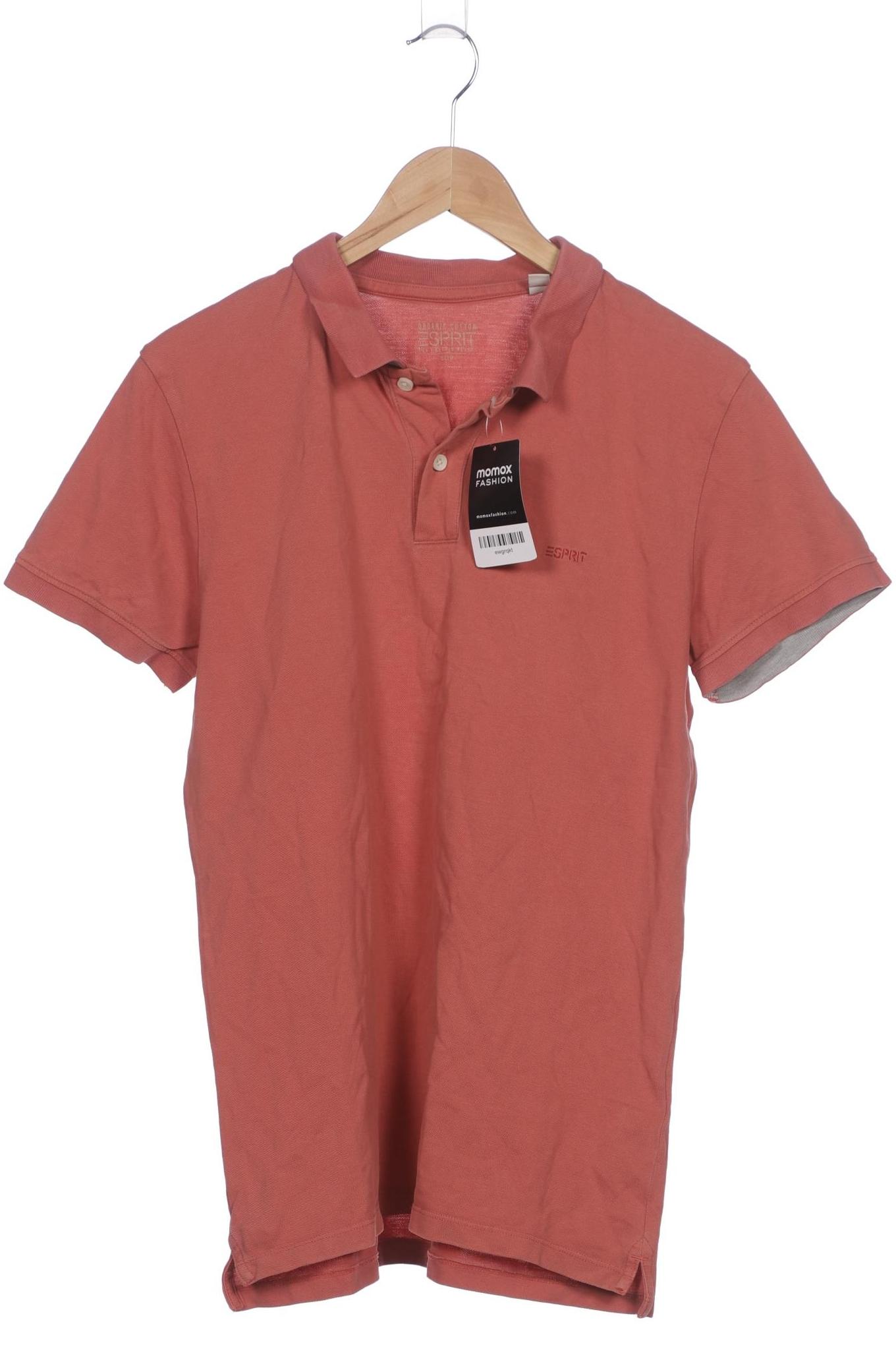 

Esprit Herren Poloshirt, pink, Gr. 48