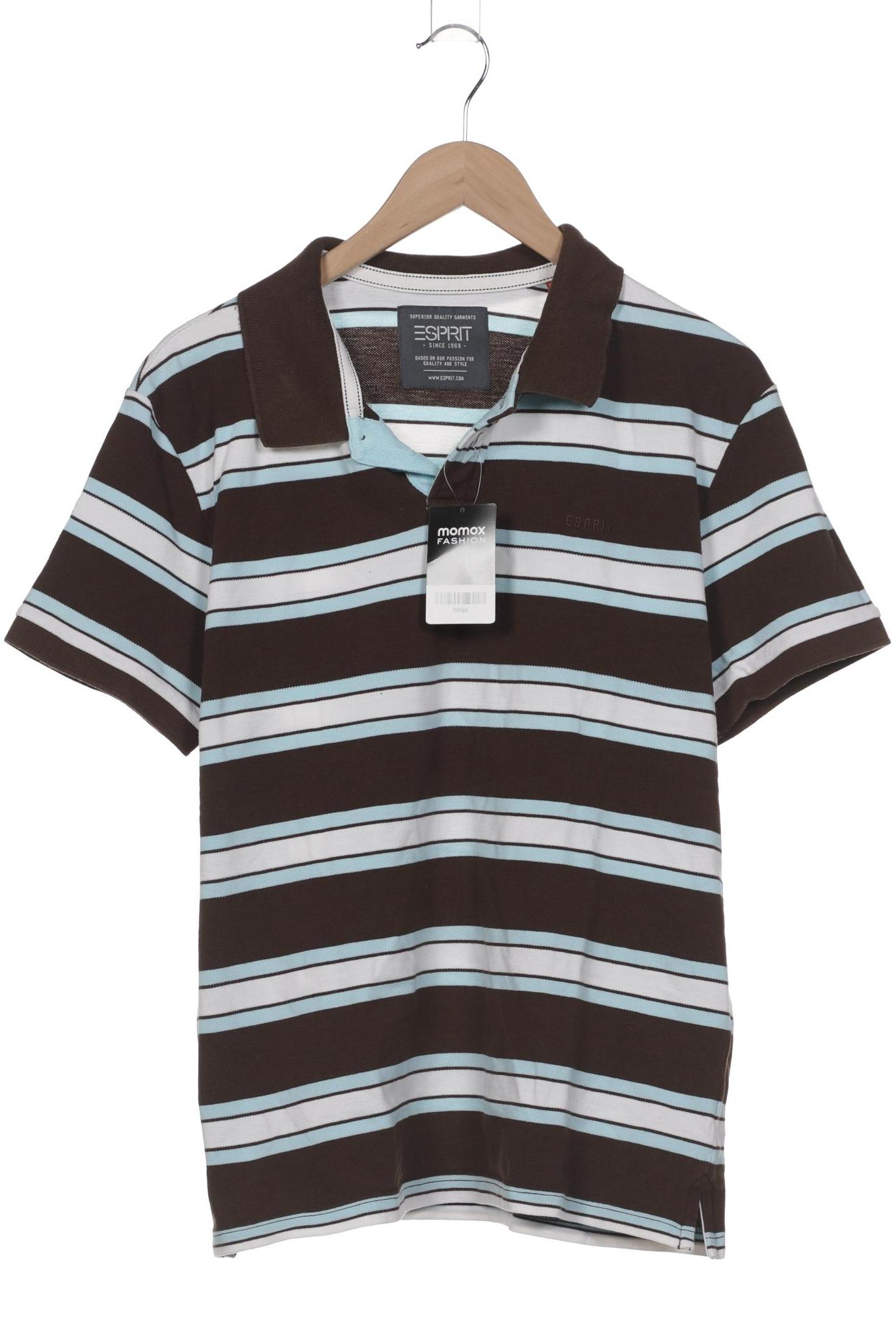 

Esprit Herren Poloshirt, braun, Gr. 54