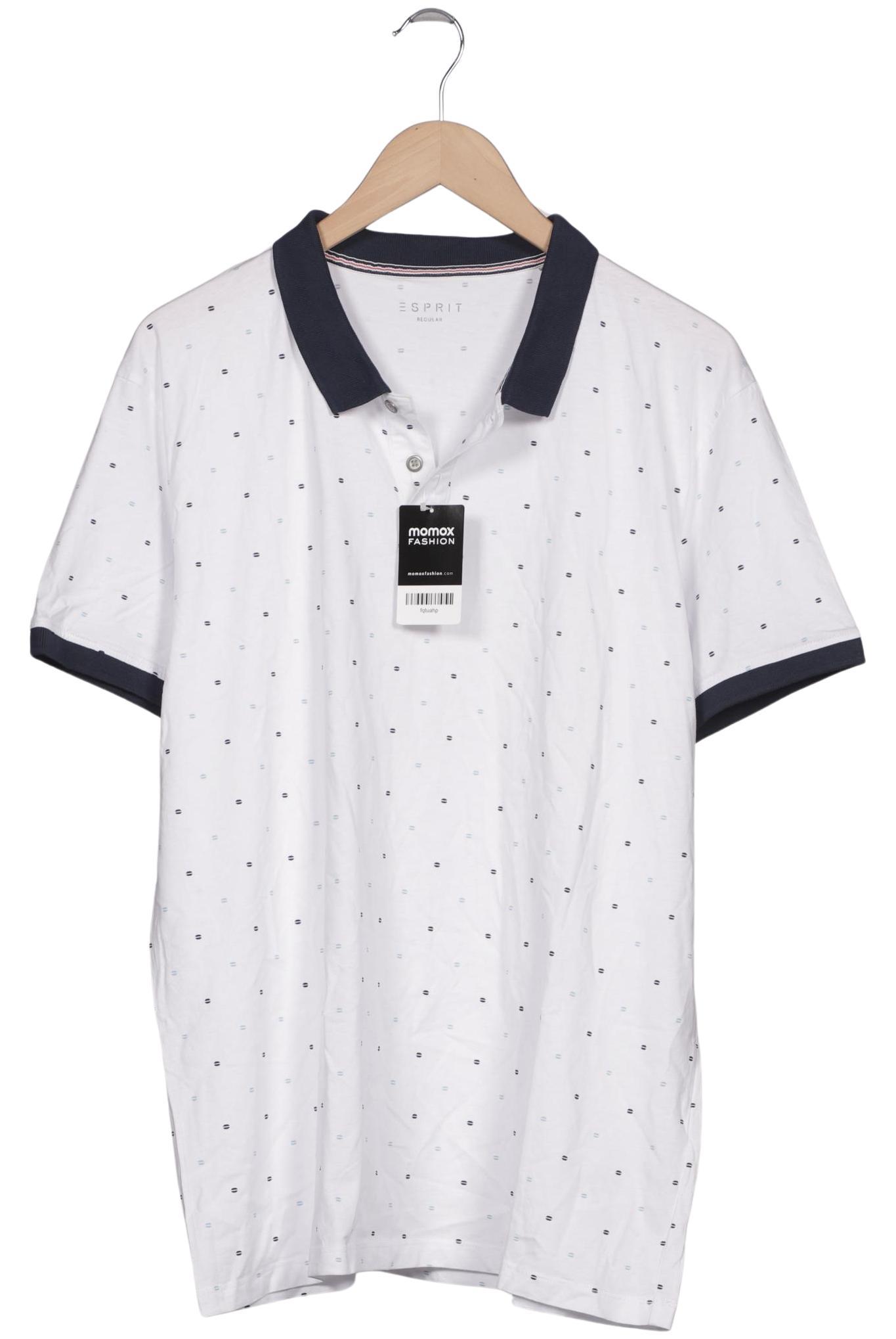 

Esprit Herren Poloshirt, weiß, Gr. 54
