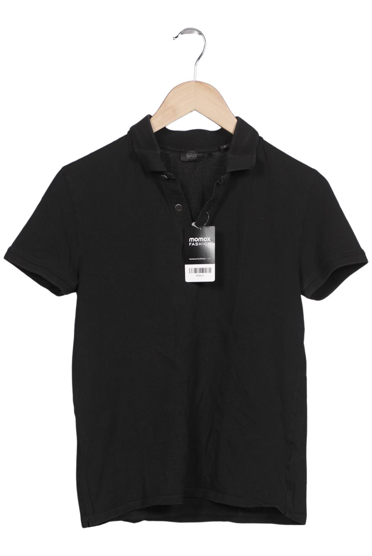

Esprit Herren Poloshirt, schwarz, Gr. 44