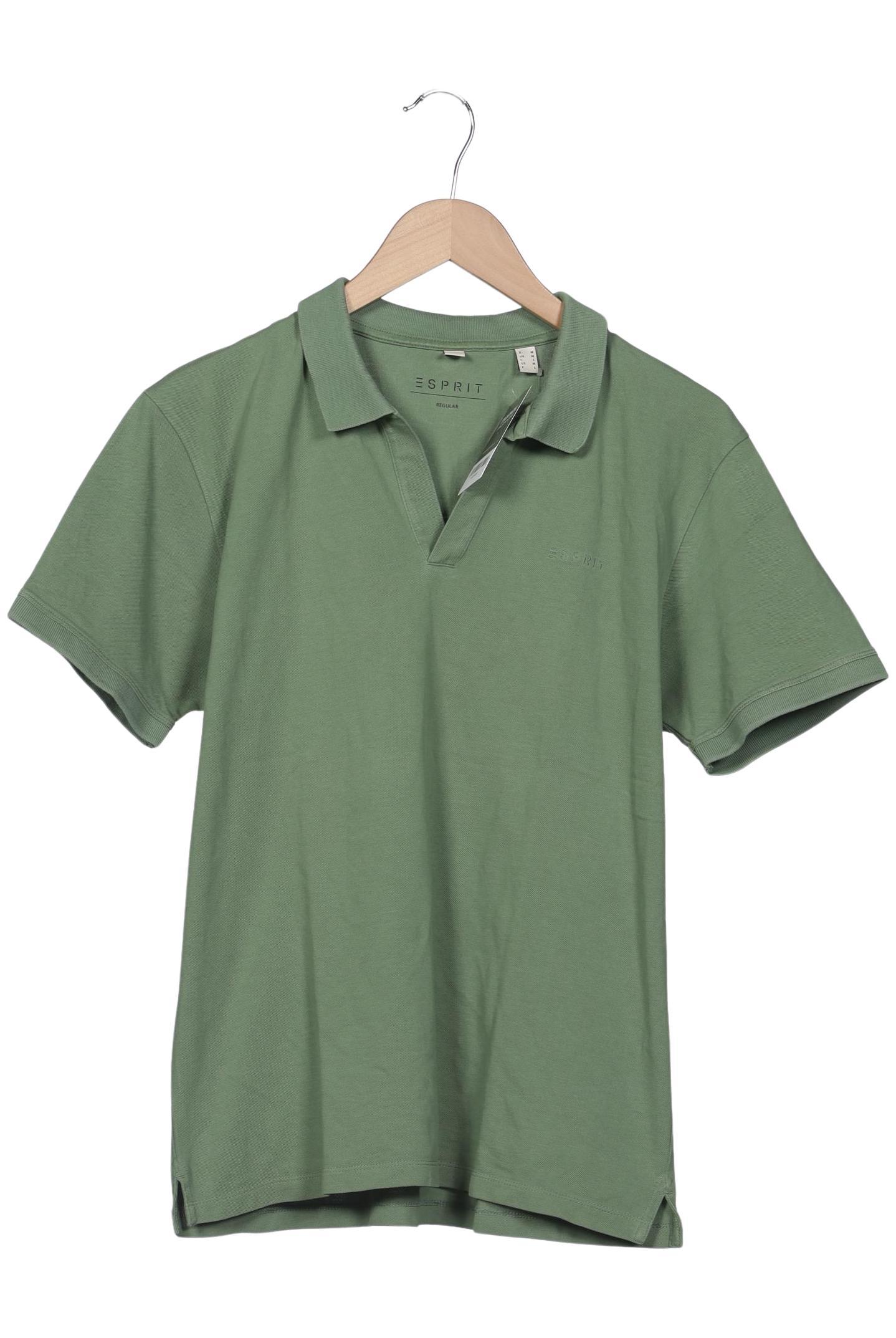 

Esprit Herren Poloshirt, grün, Gr. 48