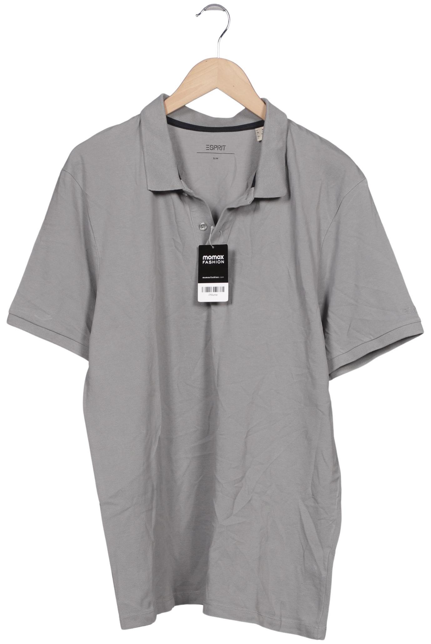 

Esprit Herren Poloshirt, grau, Gr. 54