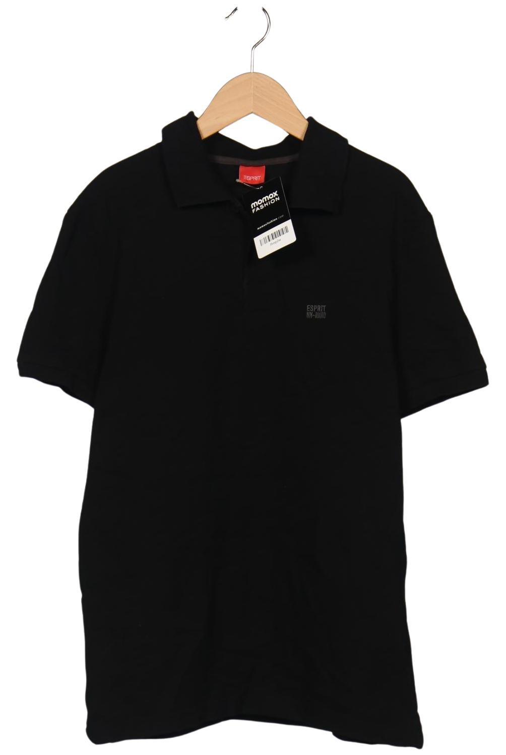 

Esprit Herren Poloshirt, schwarz, Gr. 52