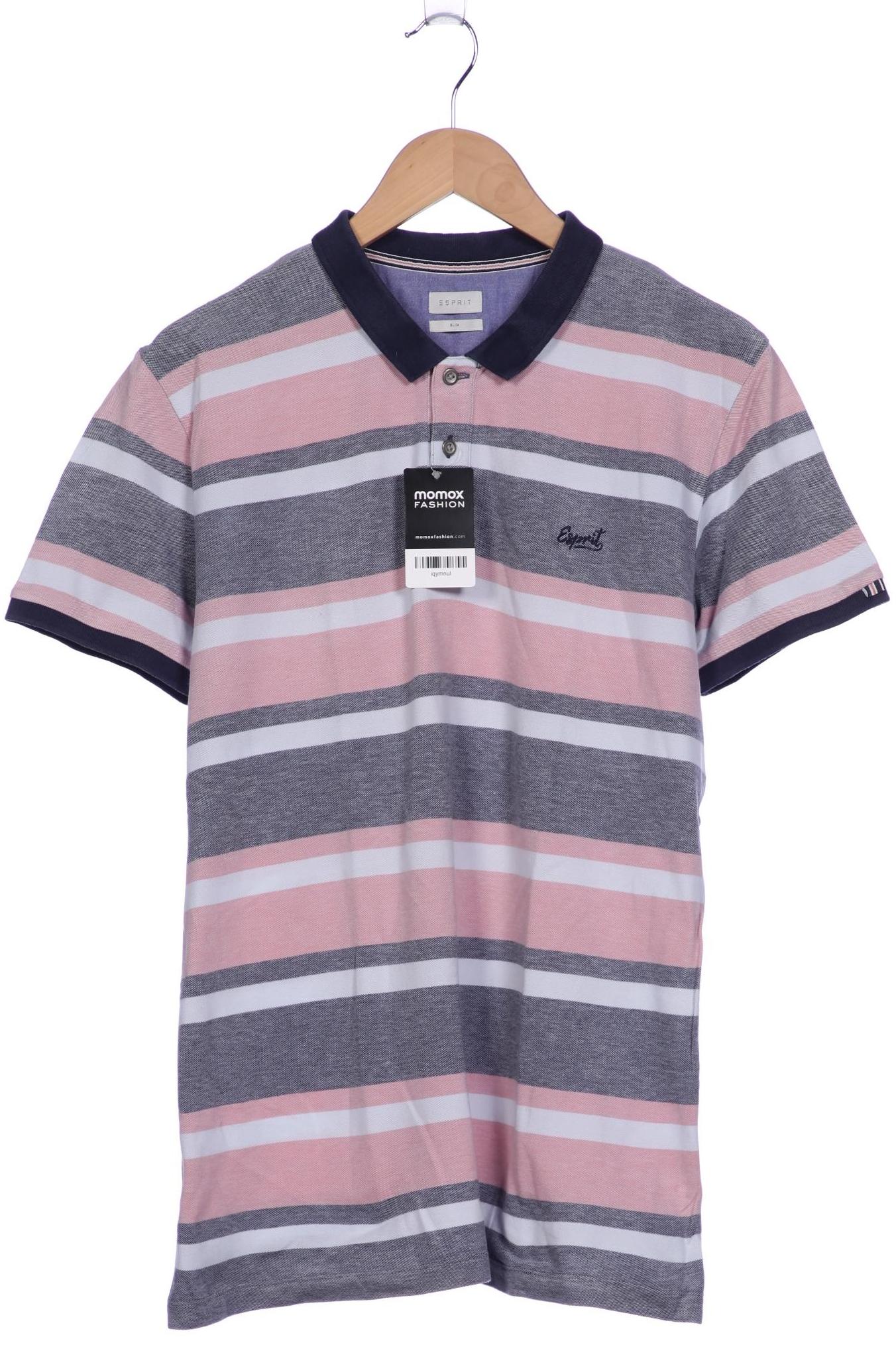 

Esprit Herren Poloshirt, blau, Gr. 52