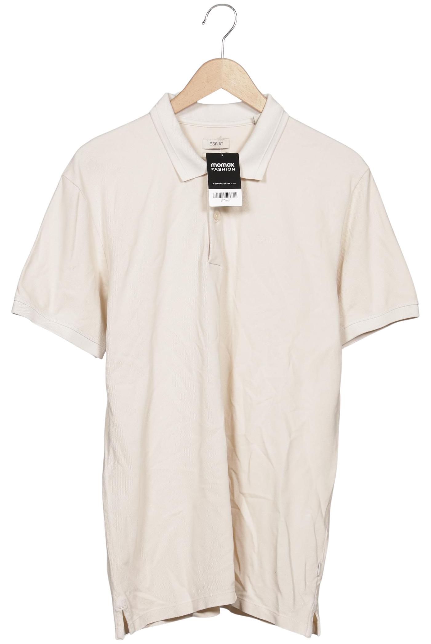 

Esprit Herren Poloshirt, beige, Gr. 48