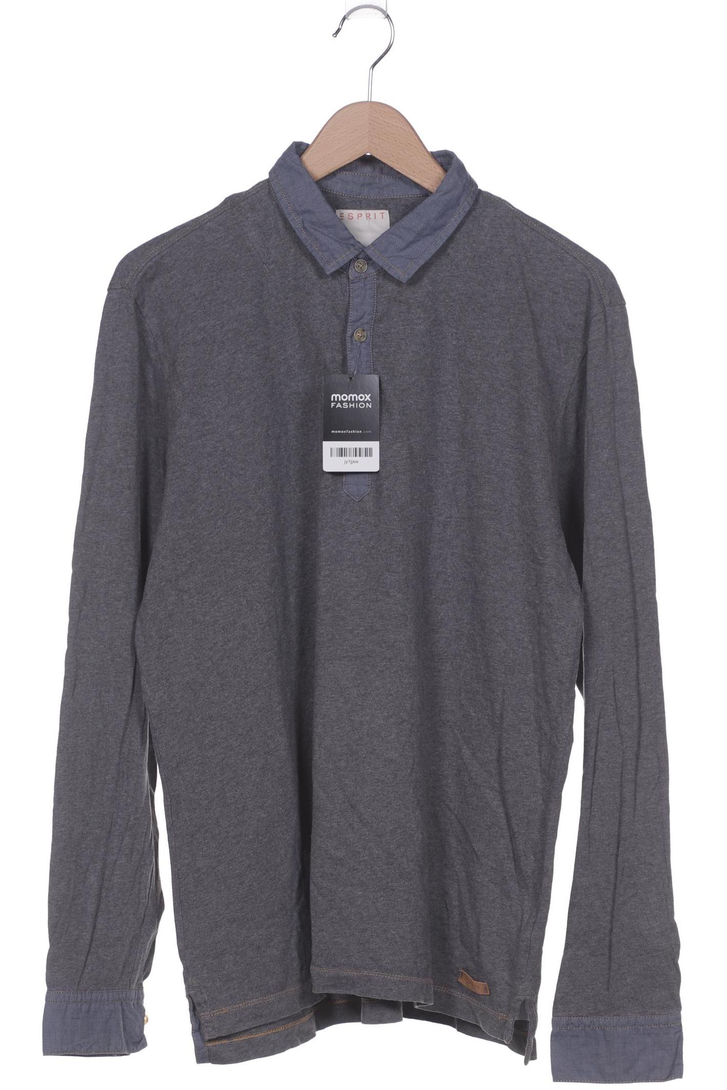 

Esprit Herren Poloshirt, grau, Gr. 54