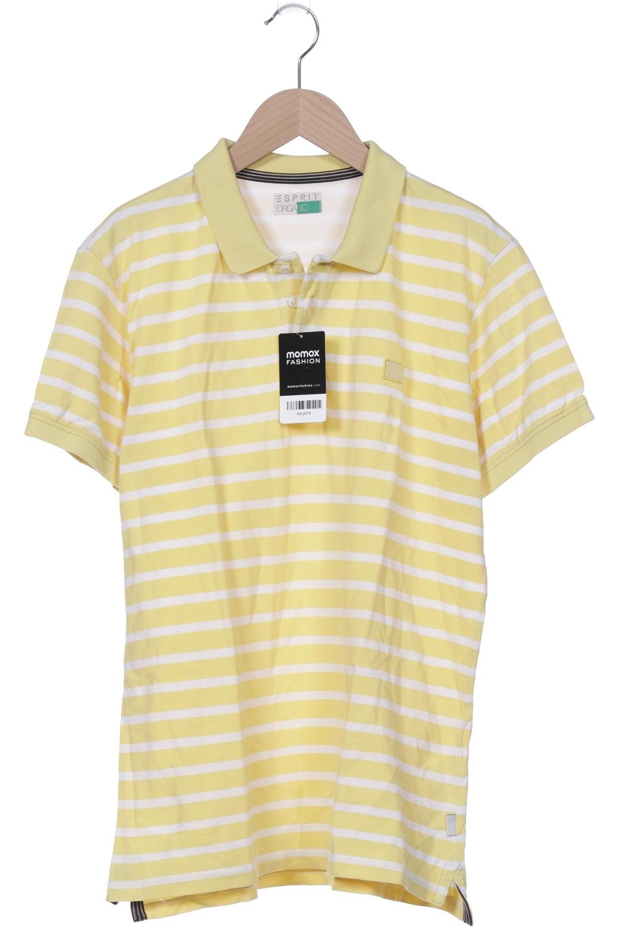 

Esprit Herren Poloshirt, gelb, Gr. 48