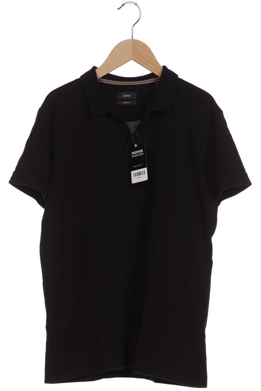 

Esprit Herren Poloshirt, schwarz, Gr. 48