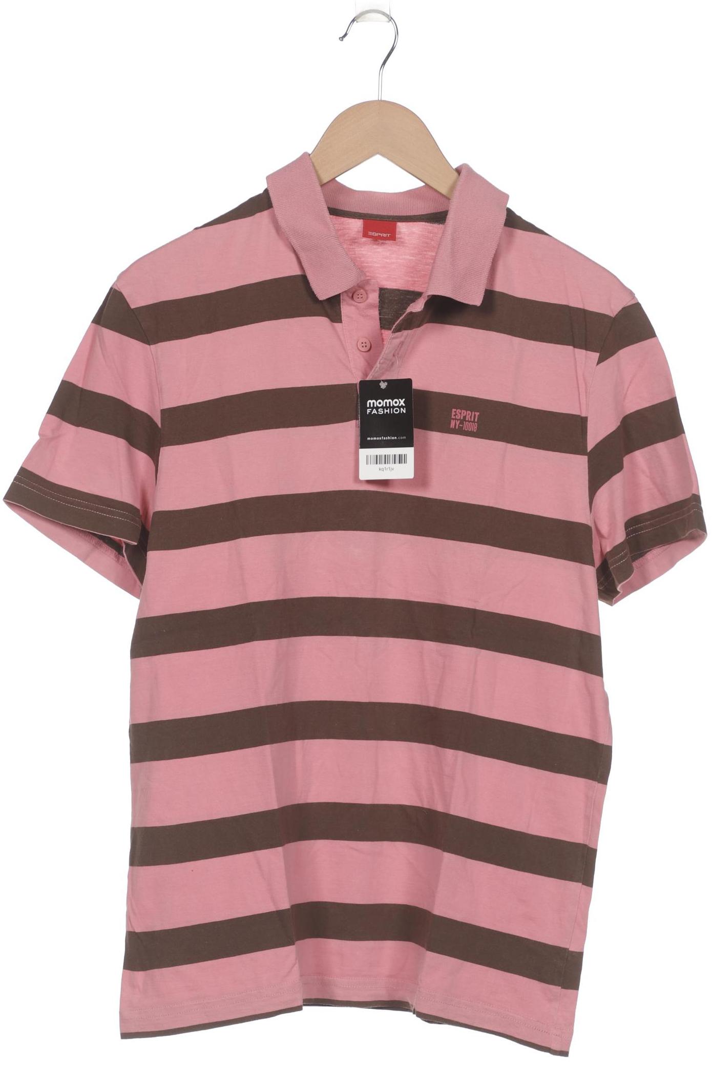 

Esprit Herren Poloshirt, pink, Gr. 52