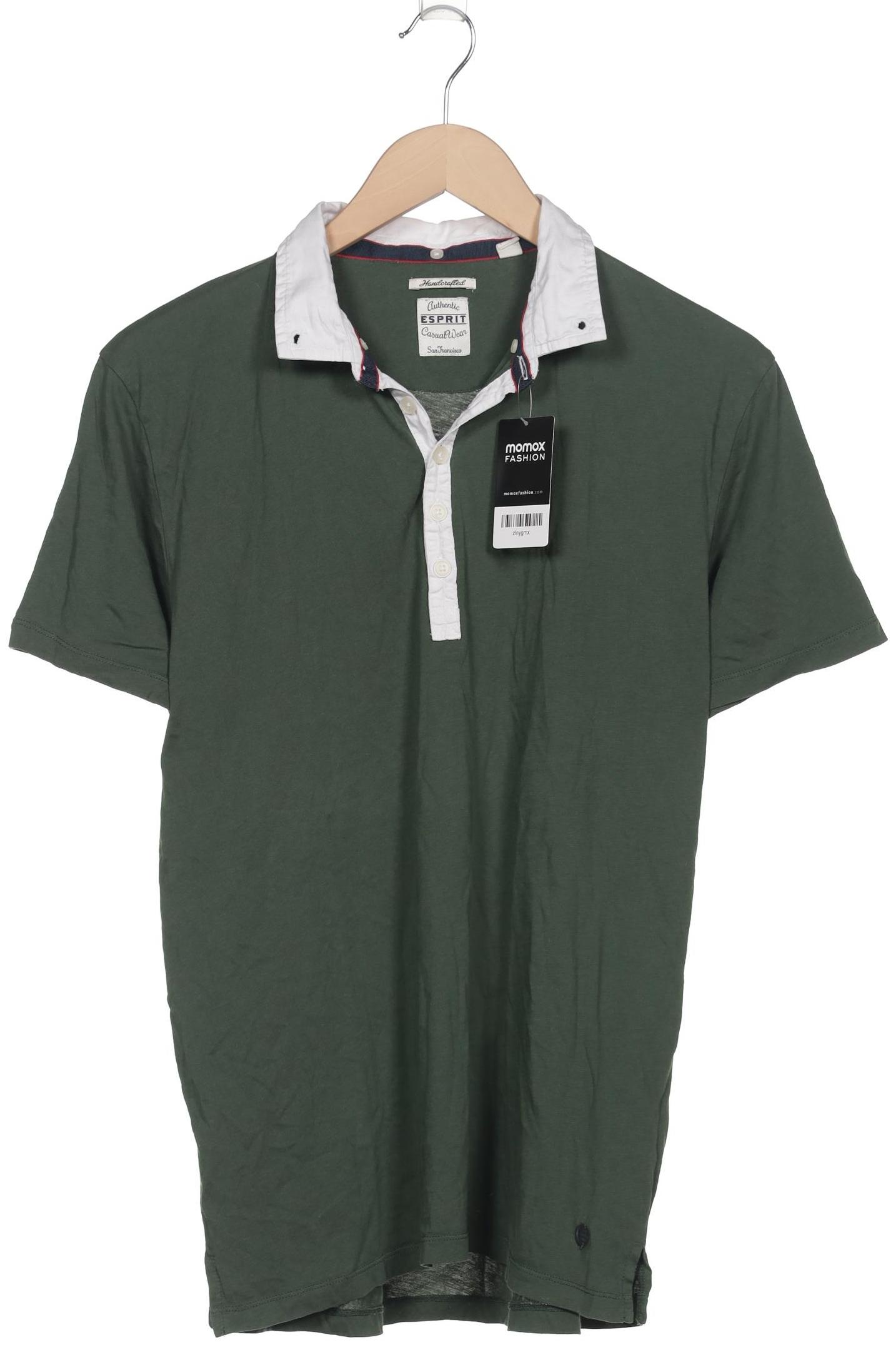 

Esprit Herren Poloshirt, grün, Gr. 52