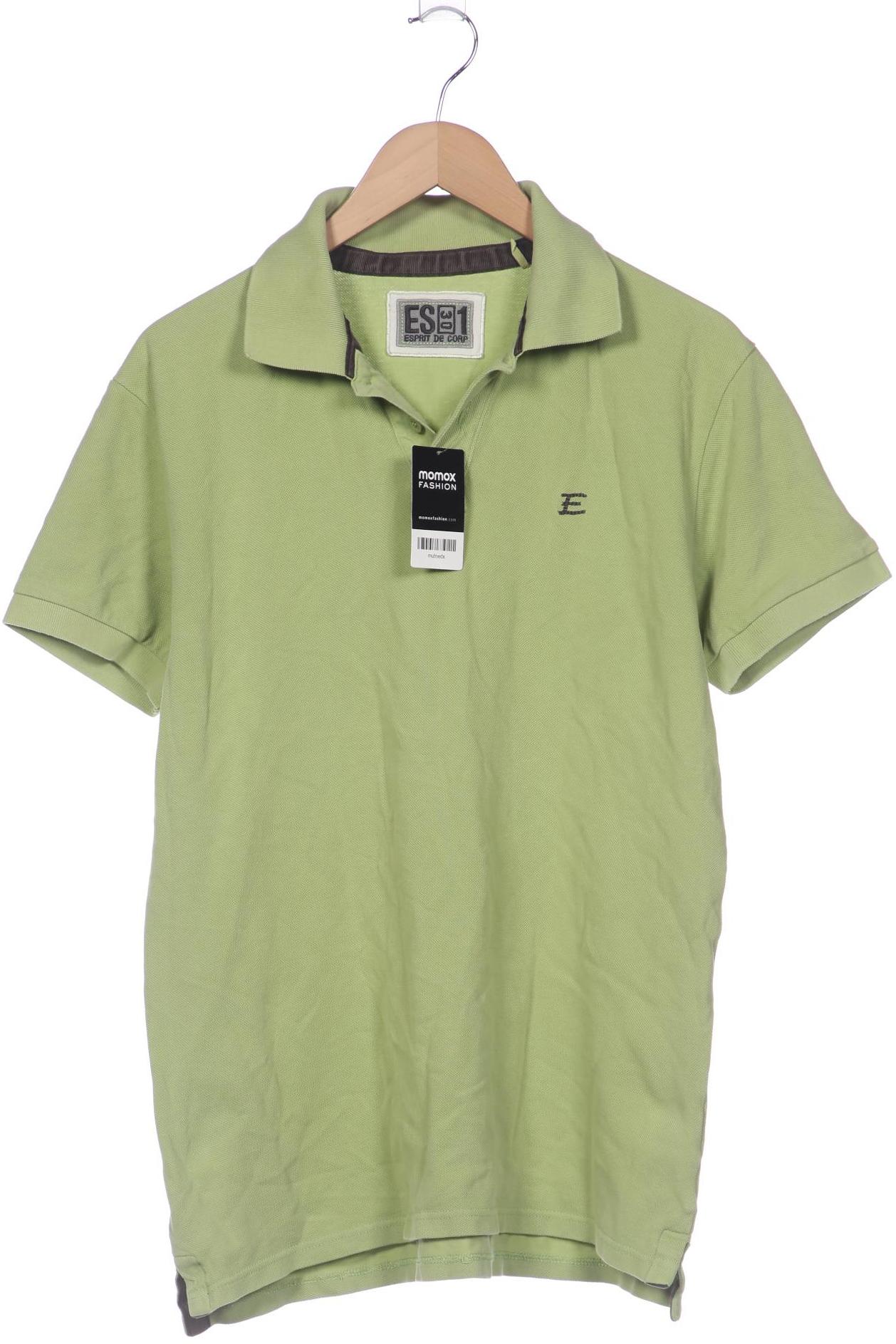 

Esprit Herren Poloshirt, grün, Gr. 54