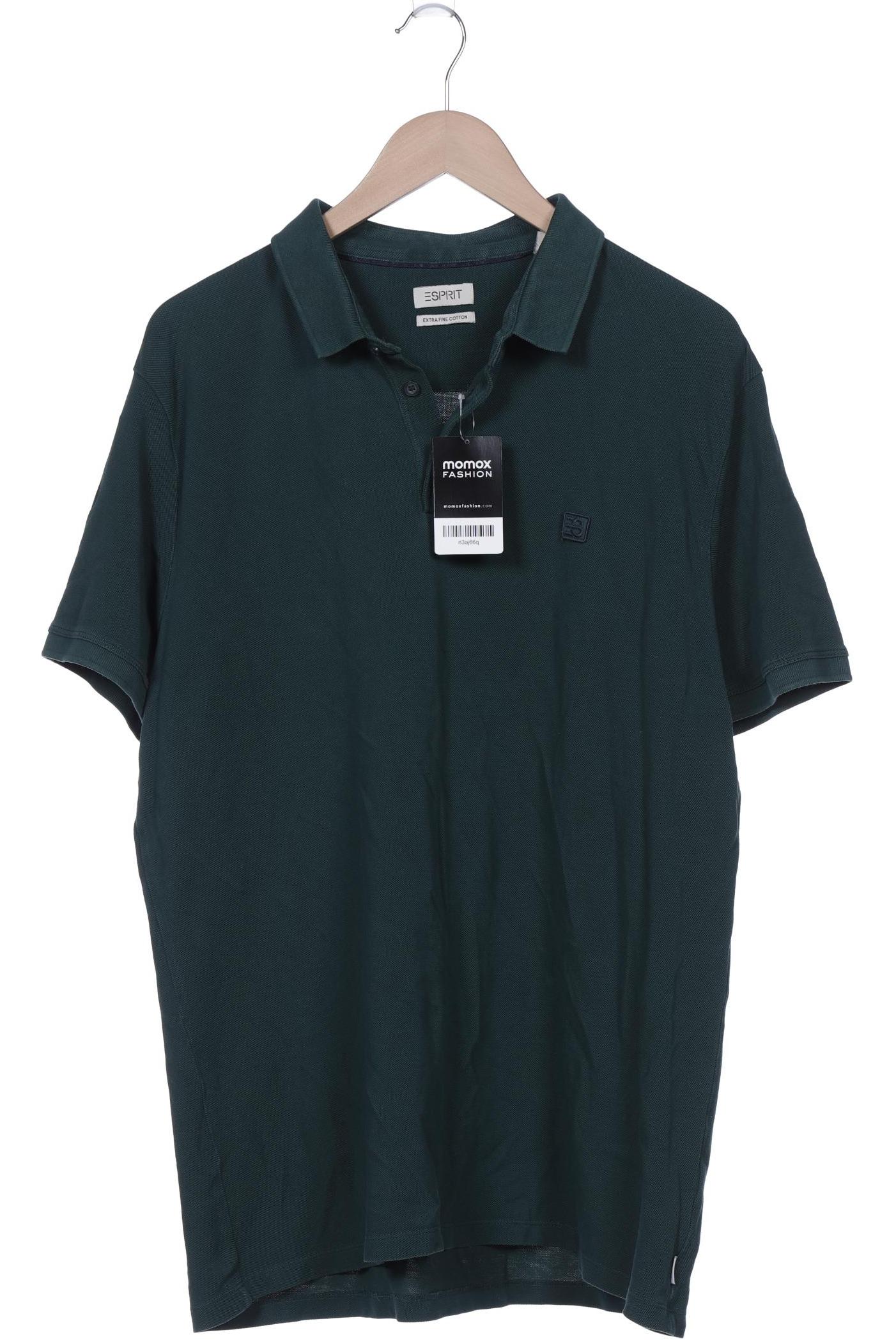 

Esprit Herren Poloshirt, grün, Gr. 56