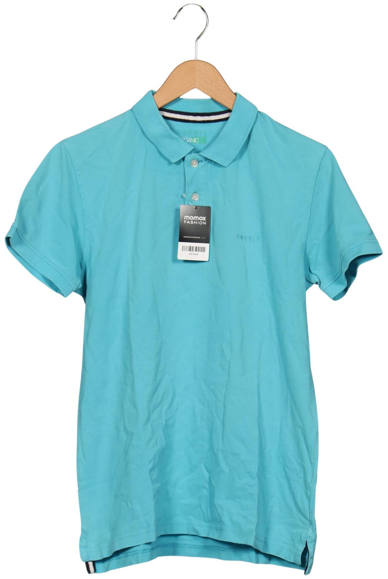 

Esprit Herren Poloshirt, blau, Gr. 52